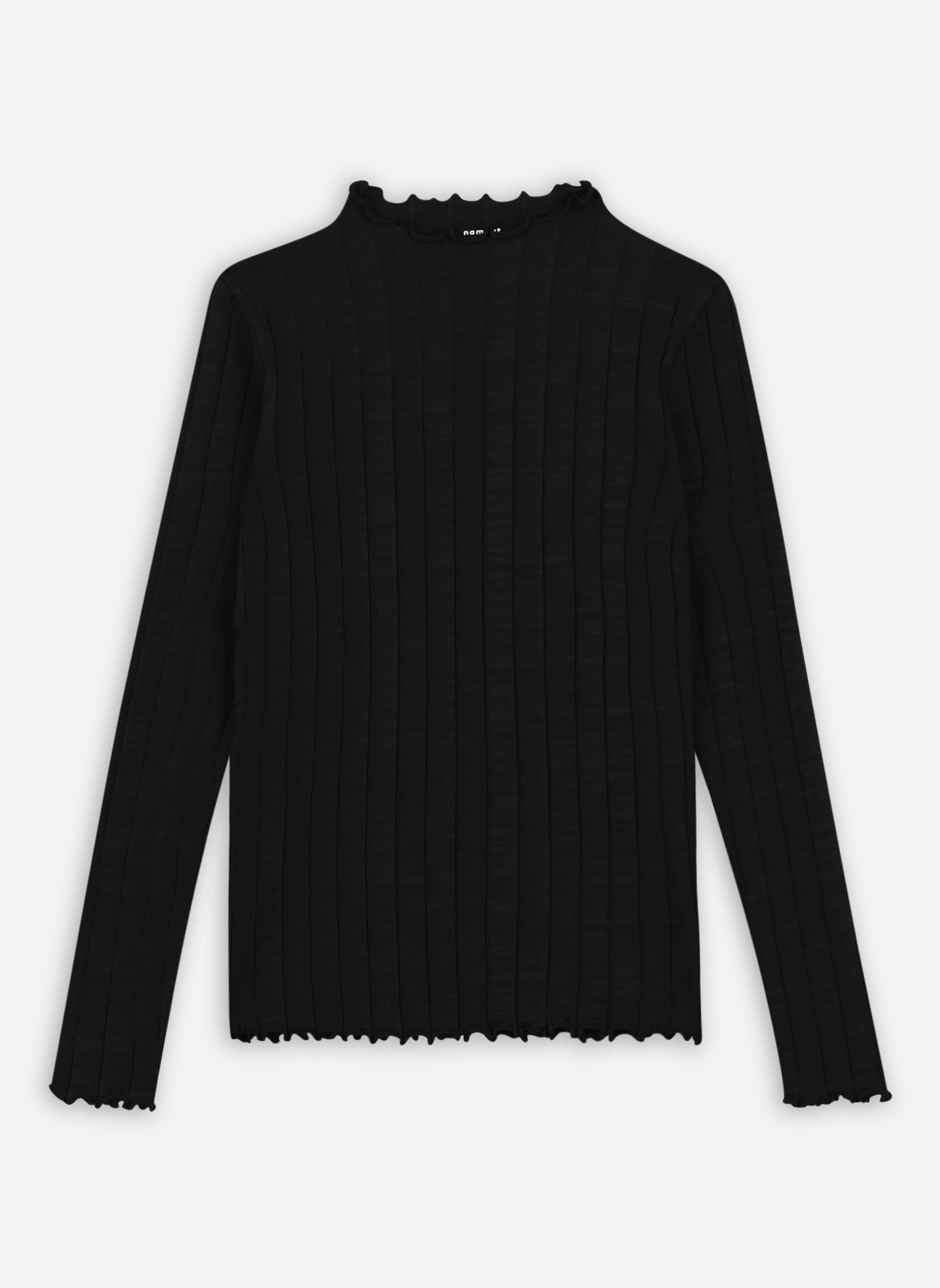 T-shirt a maniche lunghe Nkfnoline Ls Slim Top Noos bambina nero Name it T-shirt a maniche lunghe Nkfnoline Ls Slim Top Noos bambina nero BLACK