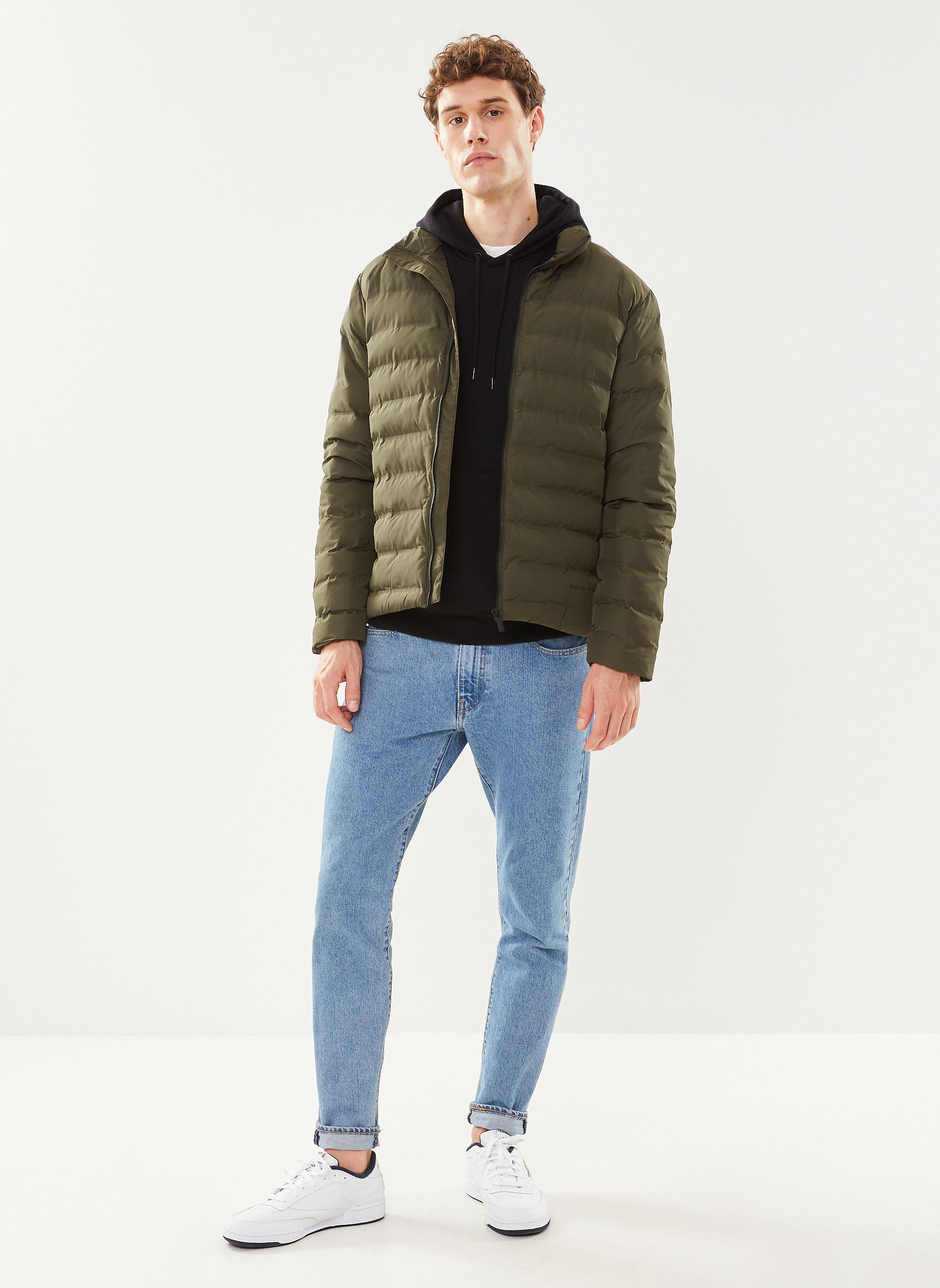 Doudounes sans manches Slhbarry Quilted Gilet Noos homme vert Selected Homme Doudounes sans manches Slhbarry Quilted Gilet Noos homme vert FOREST NIGHT