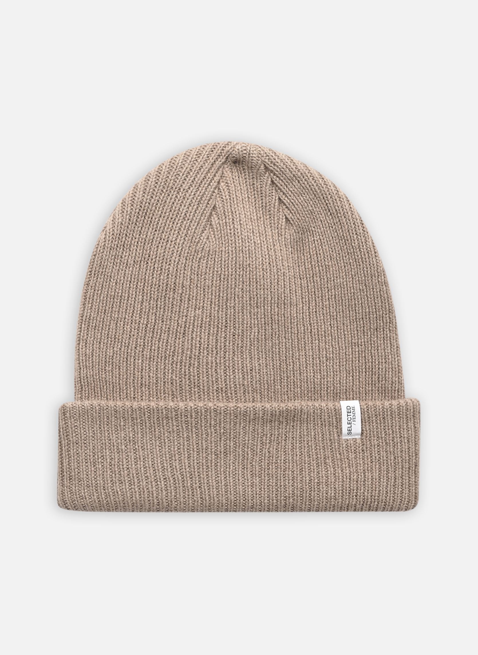Bonnets Slhcray beanie B homme beige Selected Homme Bonnets Slhcray beanie B homme beige GREIGE