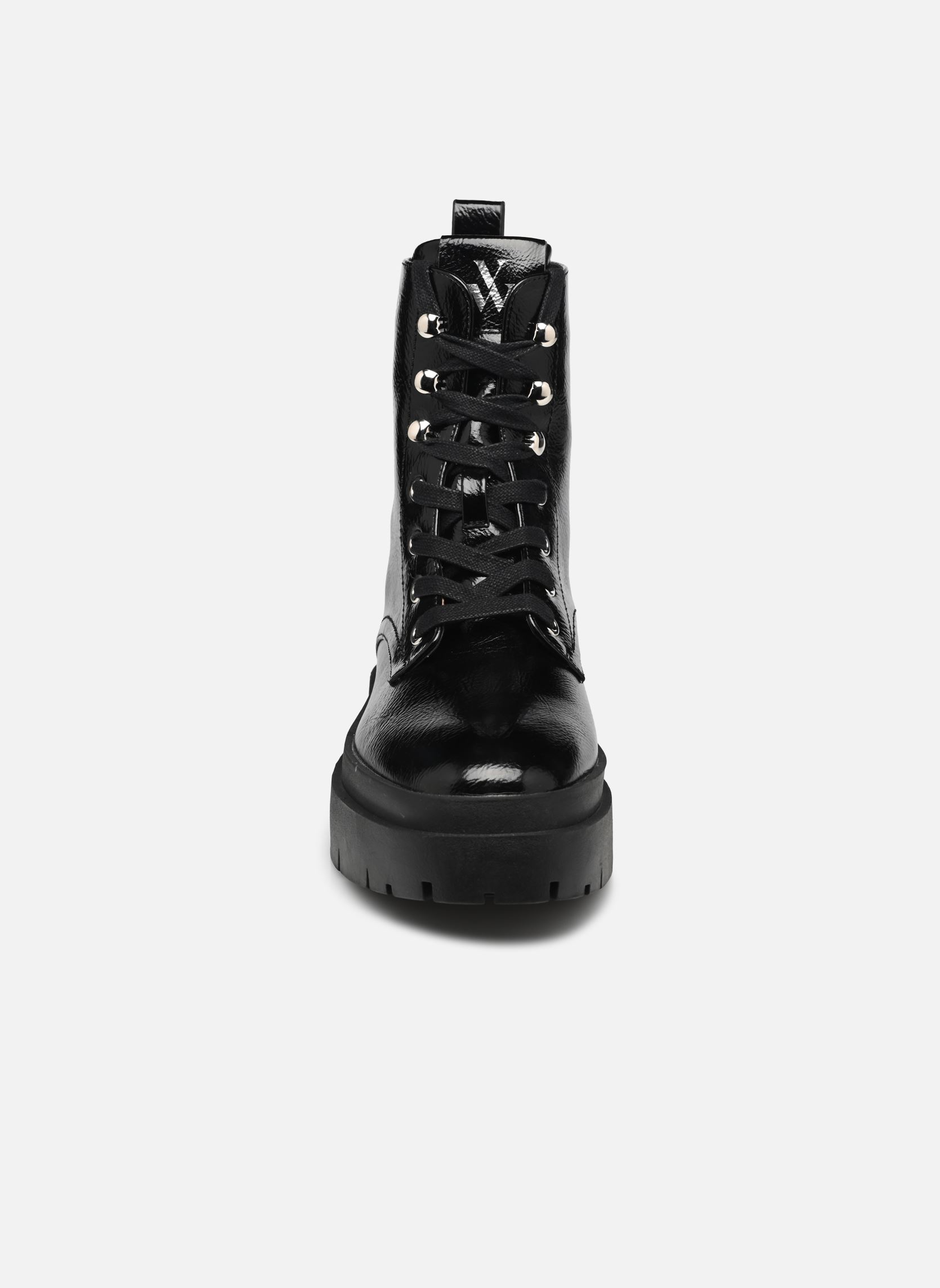 Bottines à lacets BT2595 femme noir Vanessa Wu Bottines à lacets BT2595 femme noir Noir