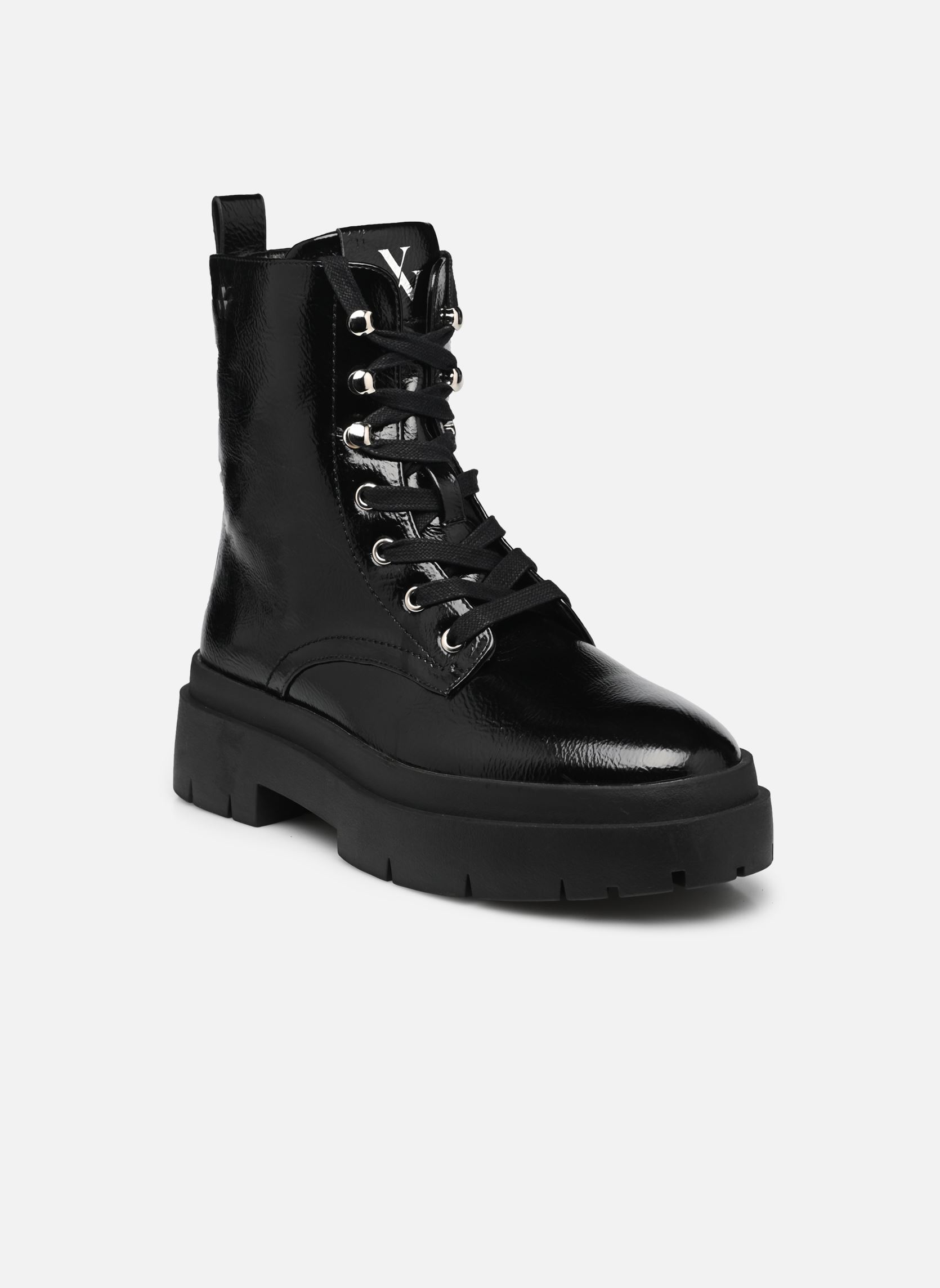 Bottines à lacets BT2595 femme noir Vanessa Wu Bottines à lacets BT2595 femme noir Noir