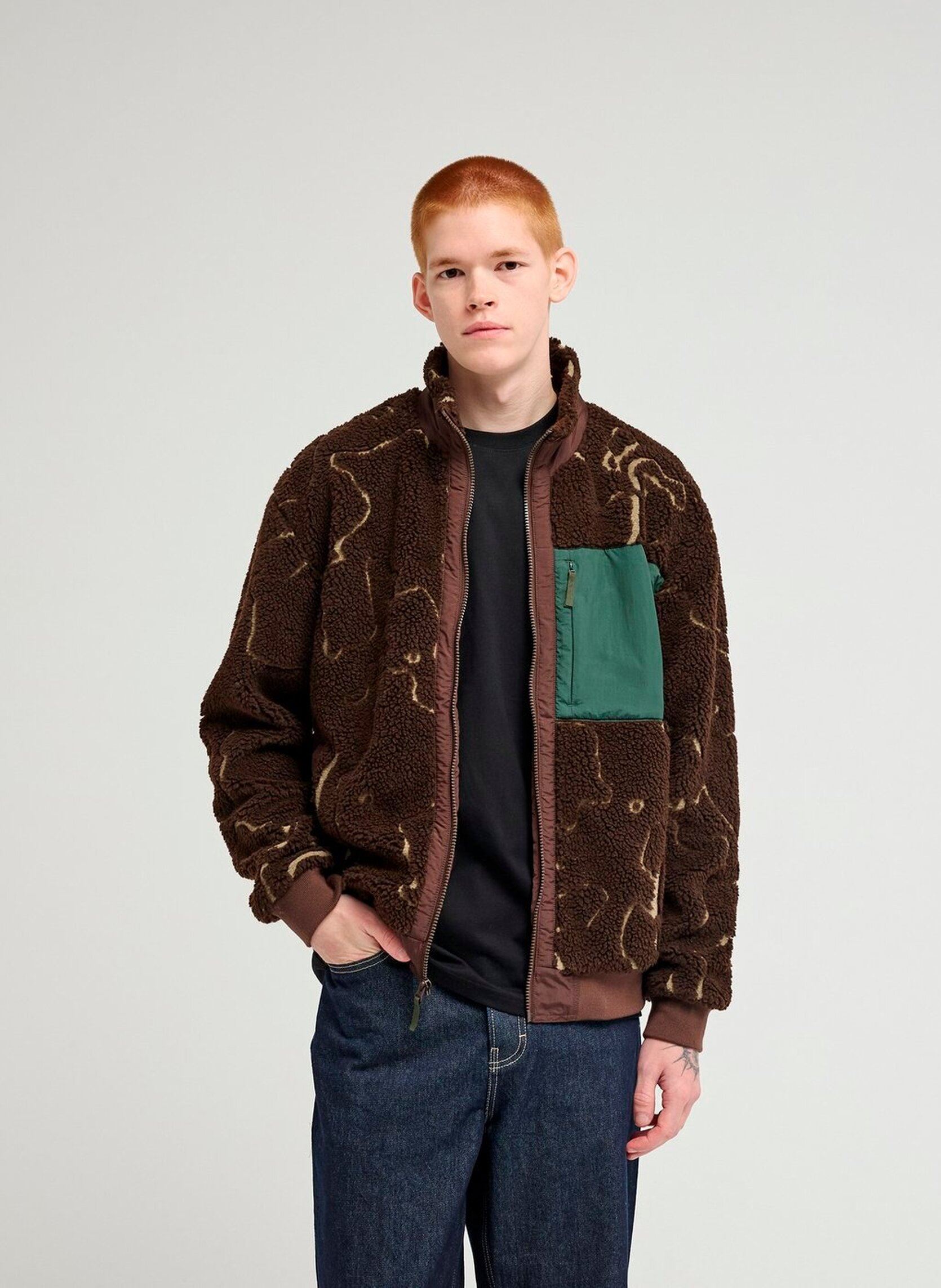 Vestes polaires Oak Sherpa homme marron Element Vestes polaires Oak Sherpa homme marron JAVA LINES
