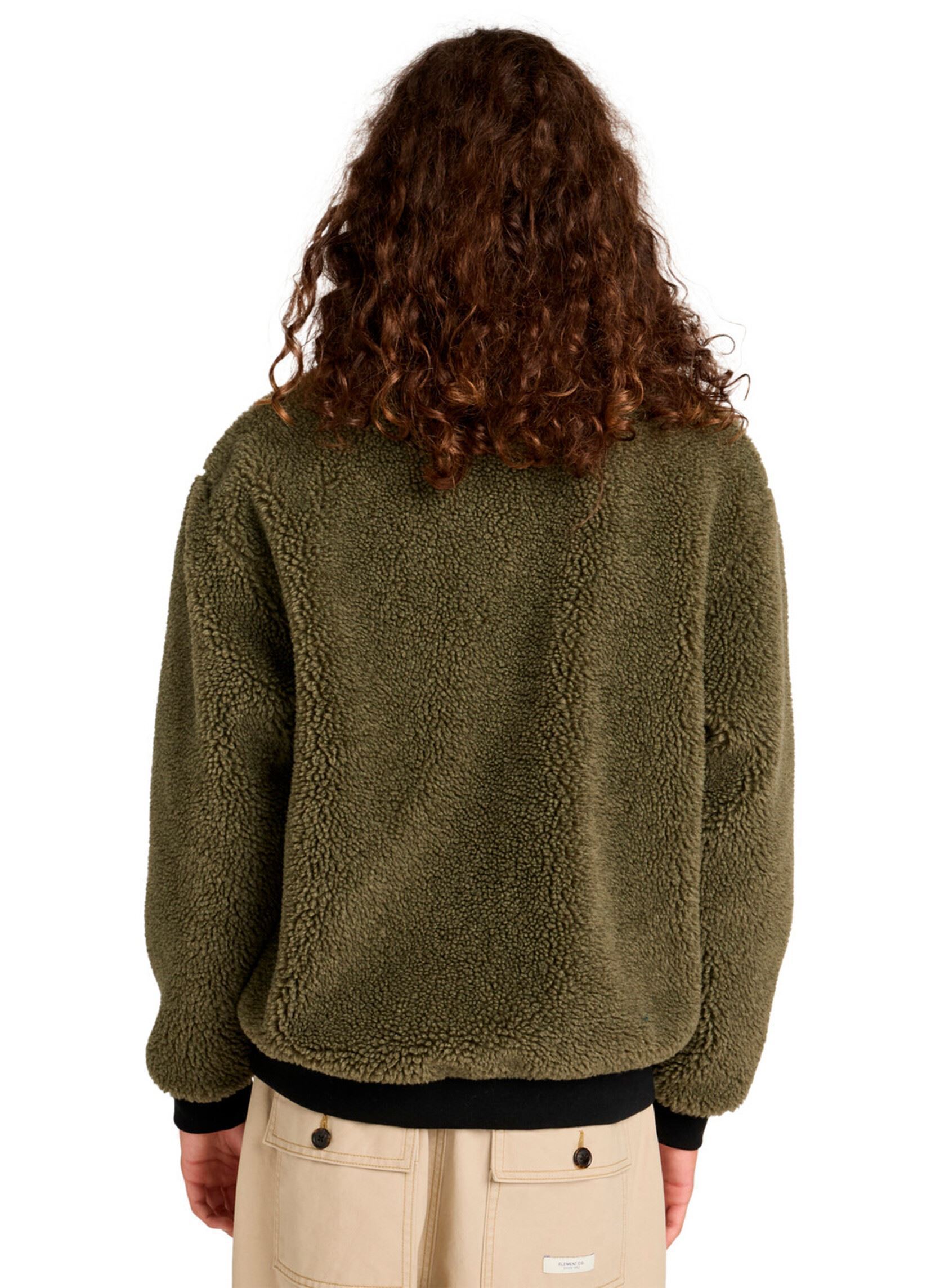 Fleece truien Oak Sherpa heren groen Element Fleece truien Oak Sherpa heren groen KALAMATA