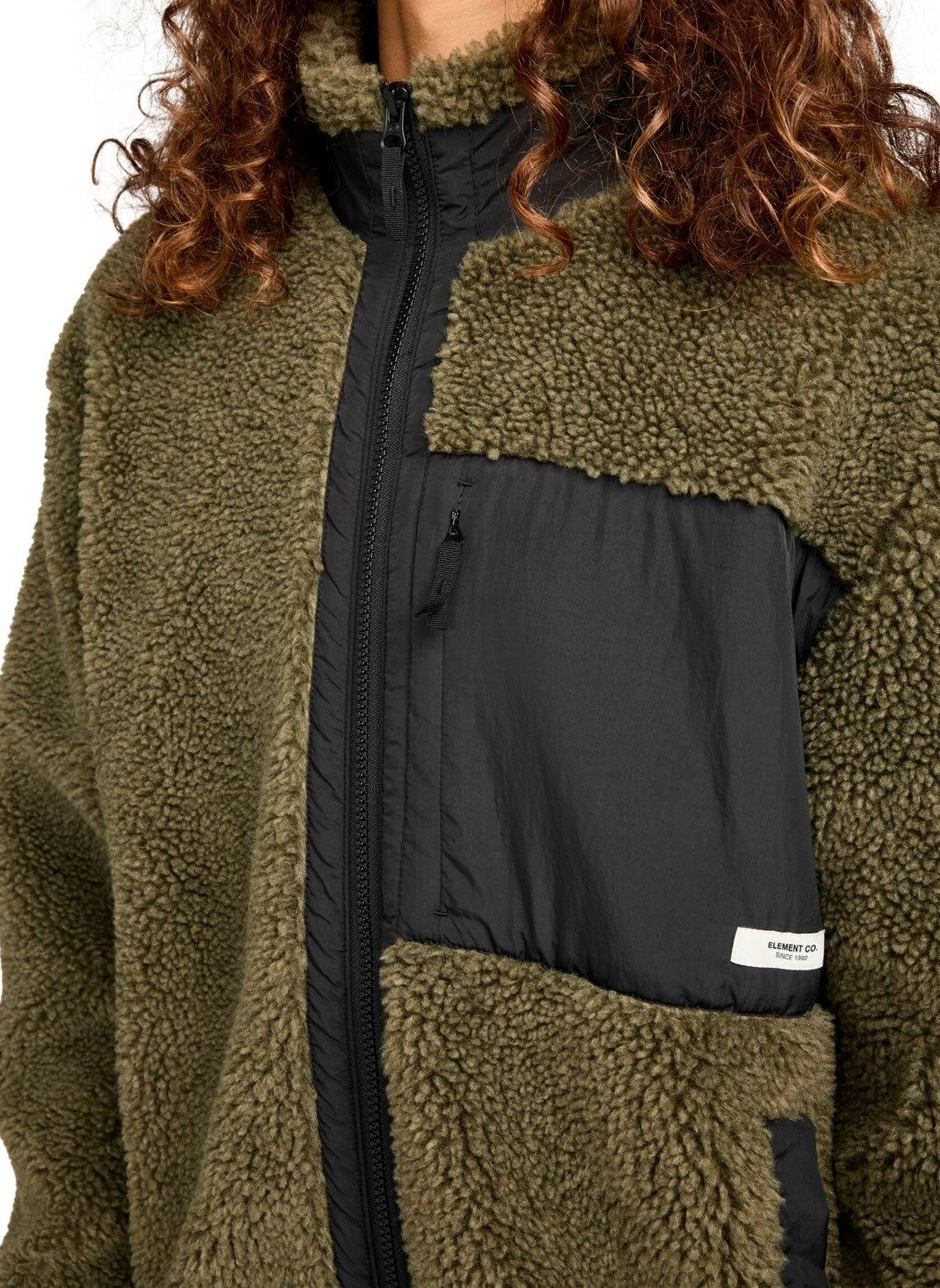 Fleece truien Oak Sherpa heren groen Element Fleece truien Oak Sherpa heren groen KALAMATA
