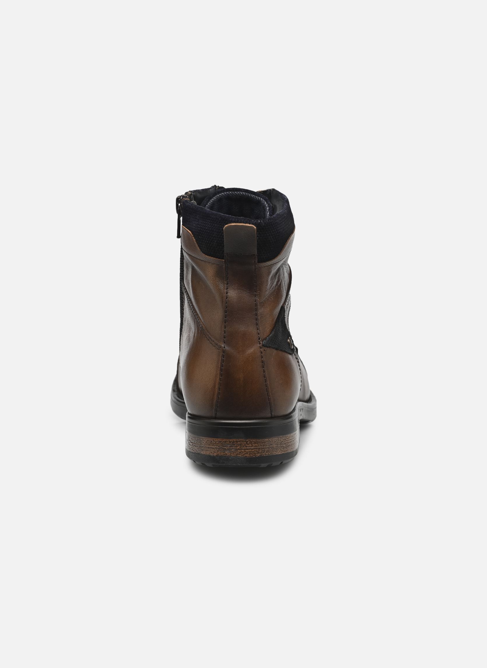 Bottines à lacets Nervous homme marron Redskins Bottines à lacets Nervous homme marron COGNAC + MARINE