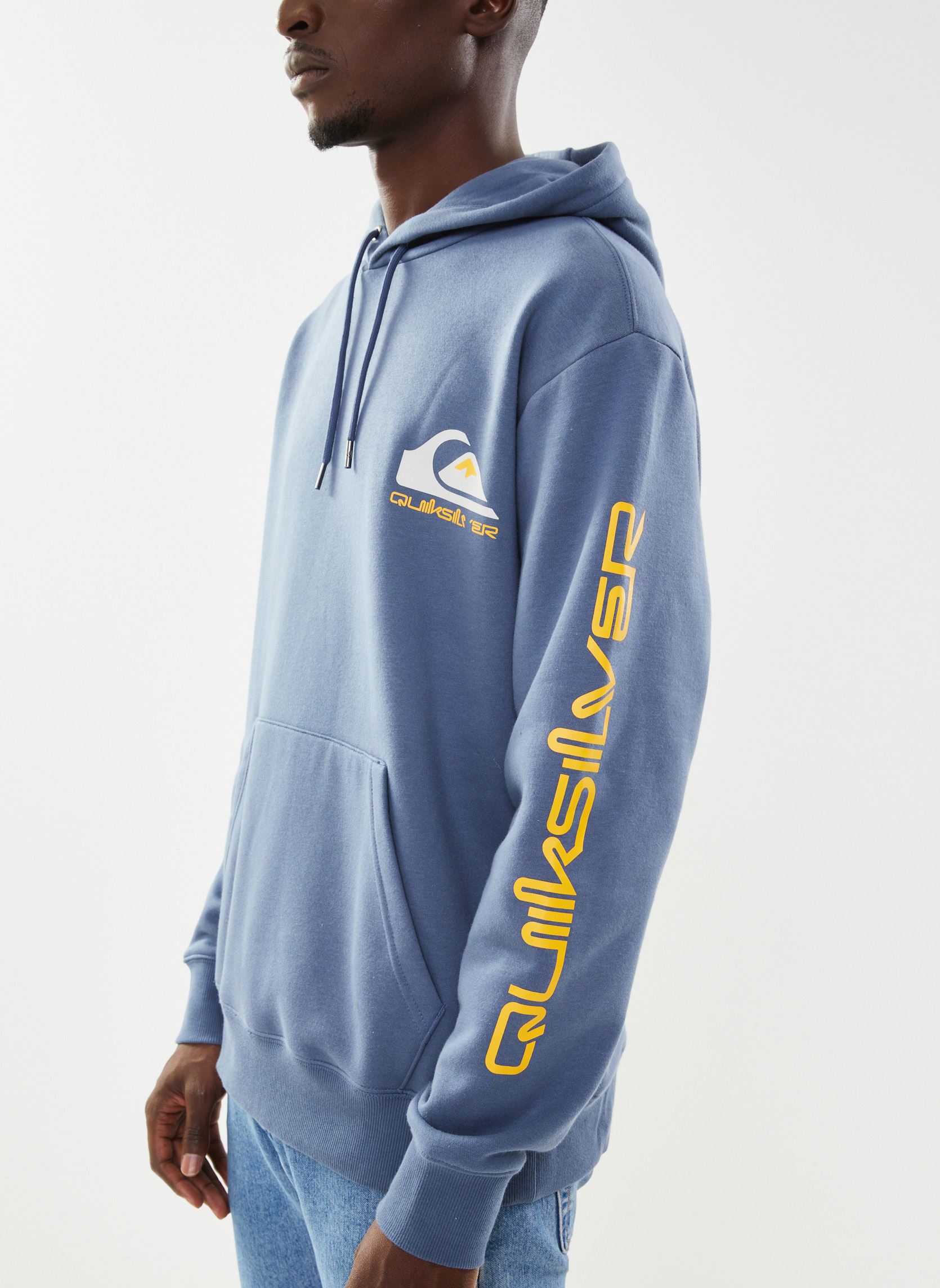 Sweats à capuche Omni Logo hood homme bleu Quiksilver Sweats à capuche Omni Logo hood homme bleu BERING SEA