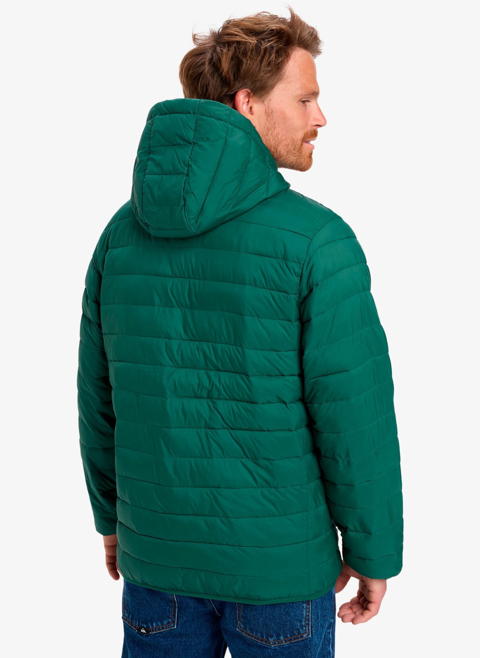 Daunenjacken Scaly Hood herren grün Quiksilver Daunenjacken Scaly Hood herren grün Trekking Green