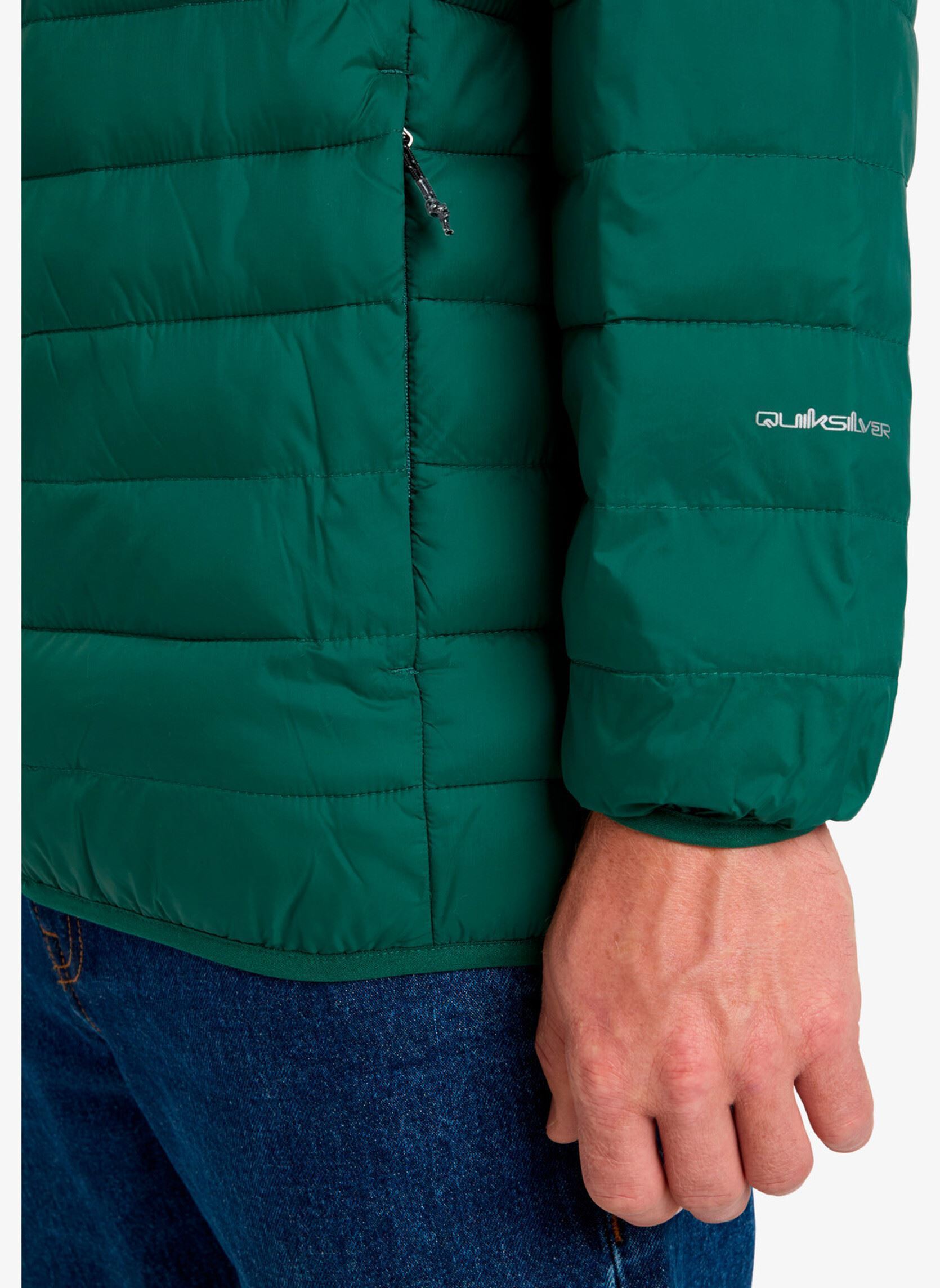 Daunenjacken Scaly Hood herren grün Quiksilver Daunenjacken Scaly Hood herren grün Trekking Green