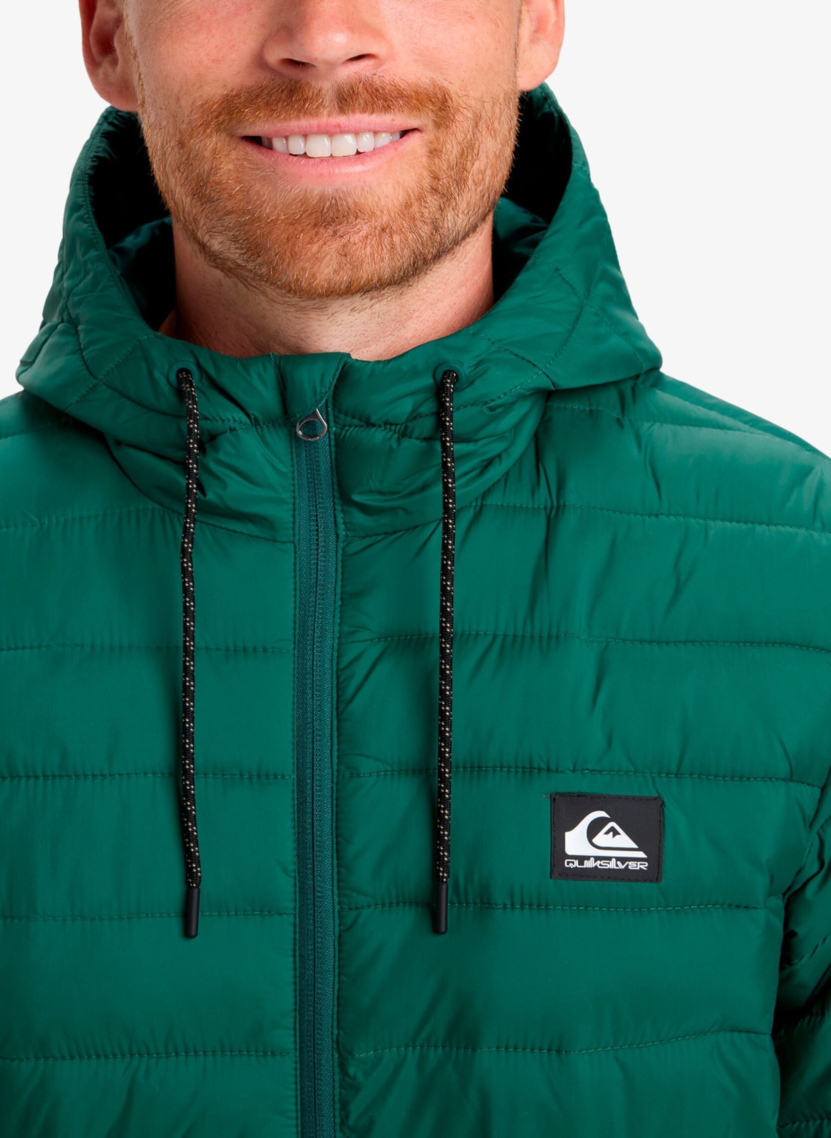 Daunenjacken Scaly Hood herren grün Quiksilver Daunenjacken Scaly Hood herren grün Trekking Green