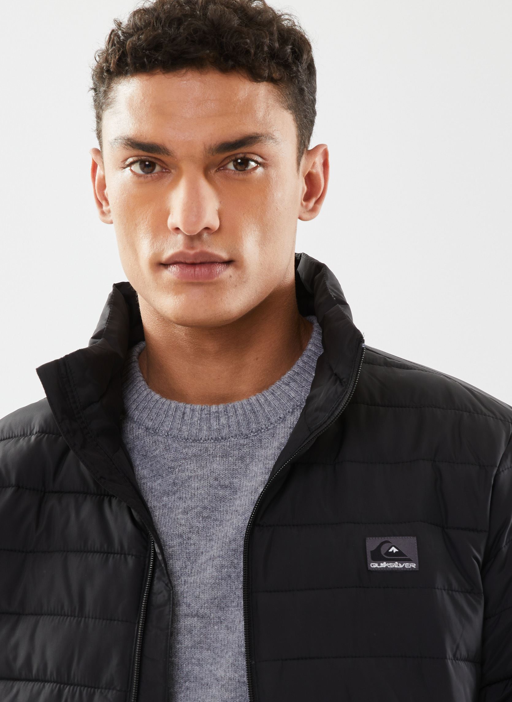 Doudounes Scaly Fz homme noir Quiksilver Doudounes Scaly Fz homme noir Black