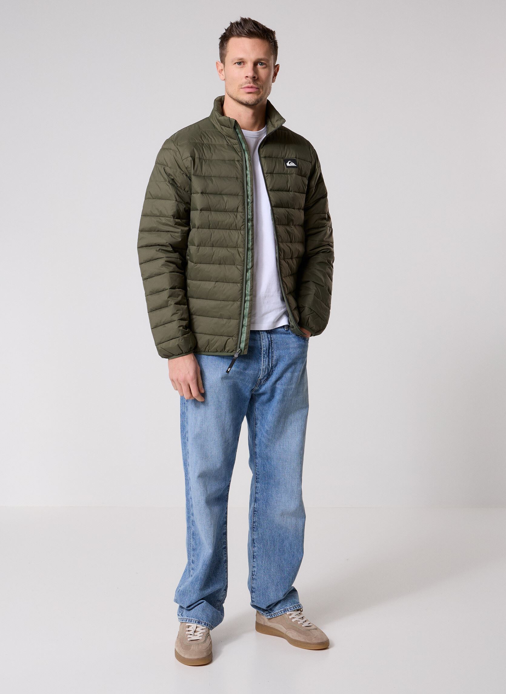 Doudounes Scaly Fz homme vert Quiksilver Doudounes Scaly Fz homme vert grape leaf