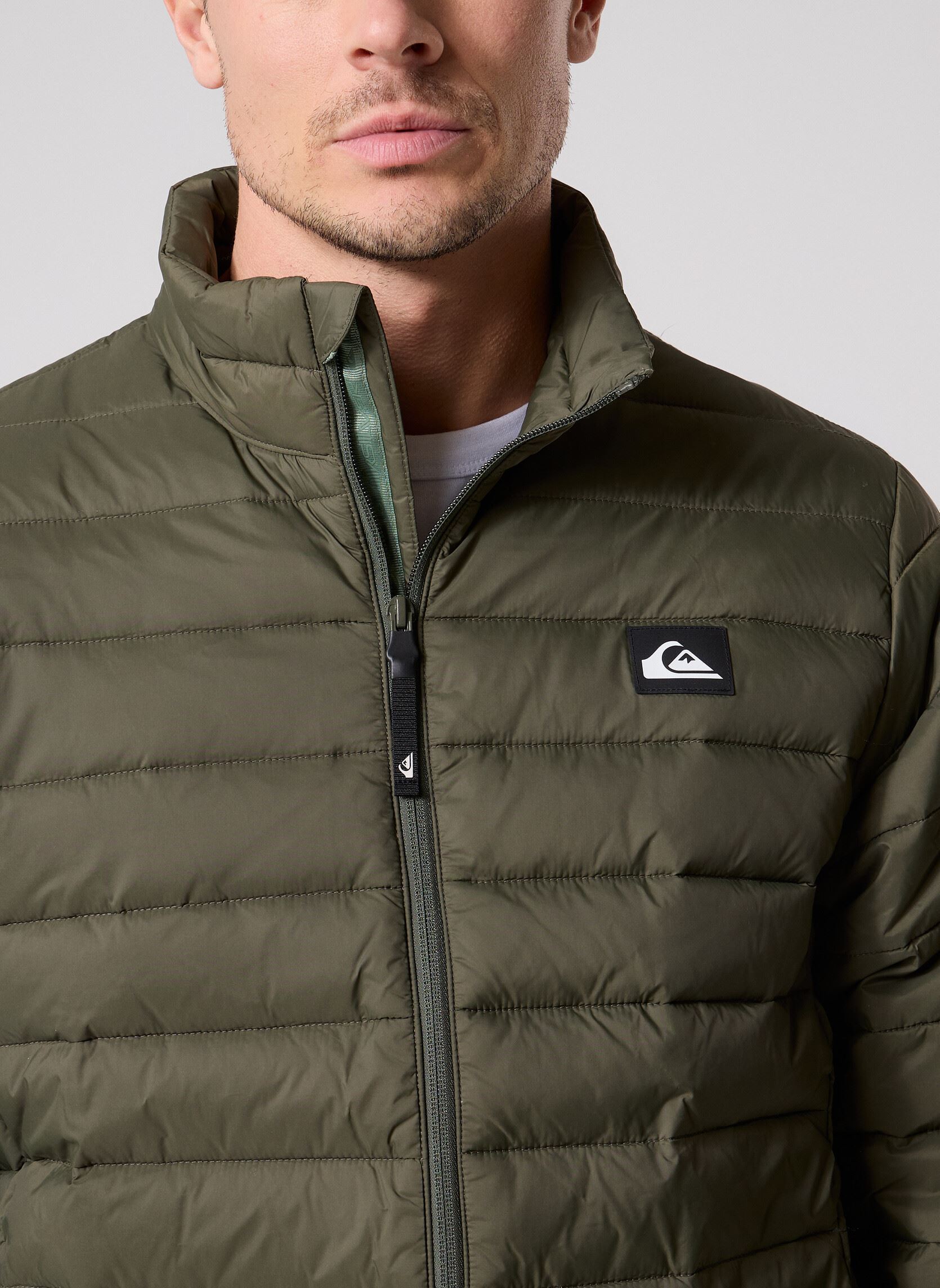 Doudounes Scaly Fz homme vert Quiksilver Doudounes Scaly Fz homme vert grape leaf