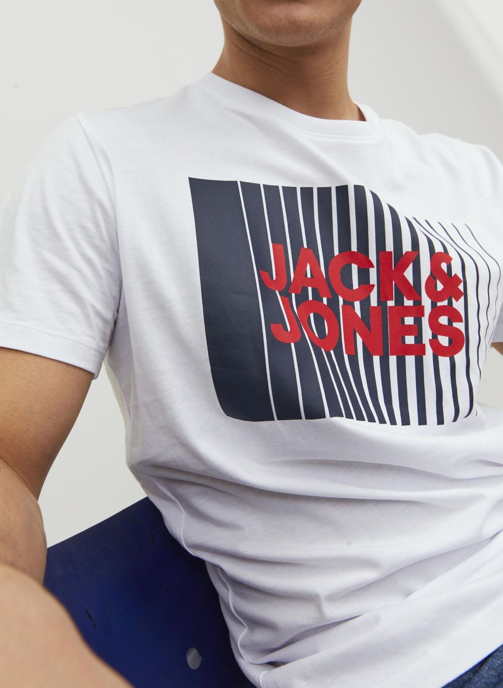 Tee-shirts manches courtes Jjcorp Logo Tee Play SS O-Neck Noos homme blanc Jack & Jones Tee-shirts manches courtes Jjcorp Logo Tee Play SS O-Neck Noos homme blanc WHITE