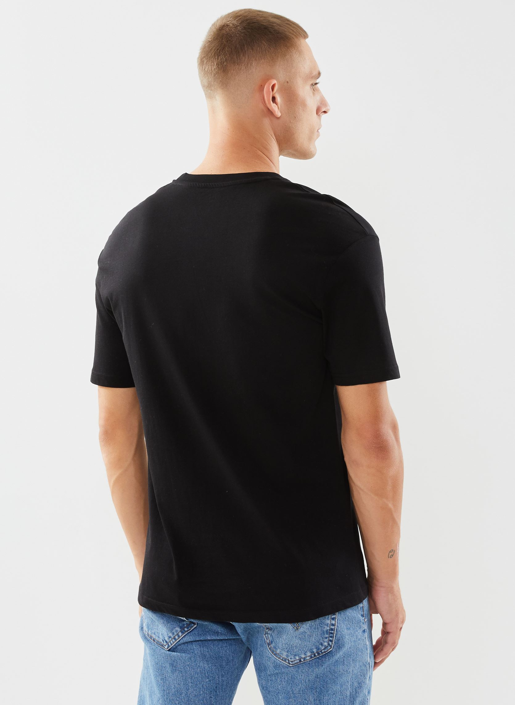 Tee-shirts manches courtes Jjestar JJ Tee SS Noos homme noir Jack & Jones Tee-shirts manches courtes Jjestar JJ Tee SS Noos homme noir BLACK