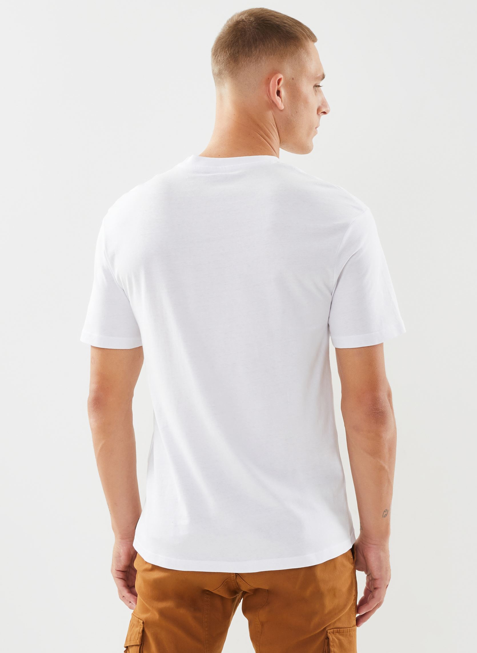 Tee-shirts Jjestar JJ Tee SS Noos homme blanc Jack & Jones Tee-shirts Jjestar JJ Tee SS Noos homme blanc WHITE