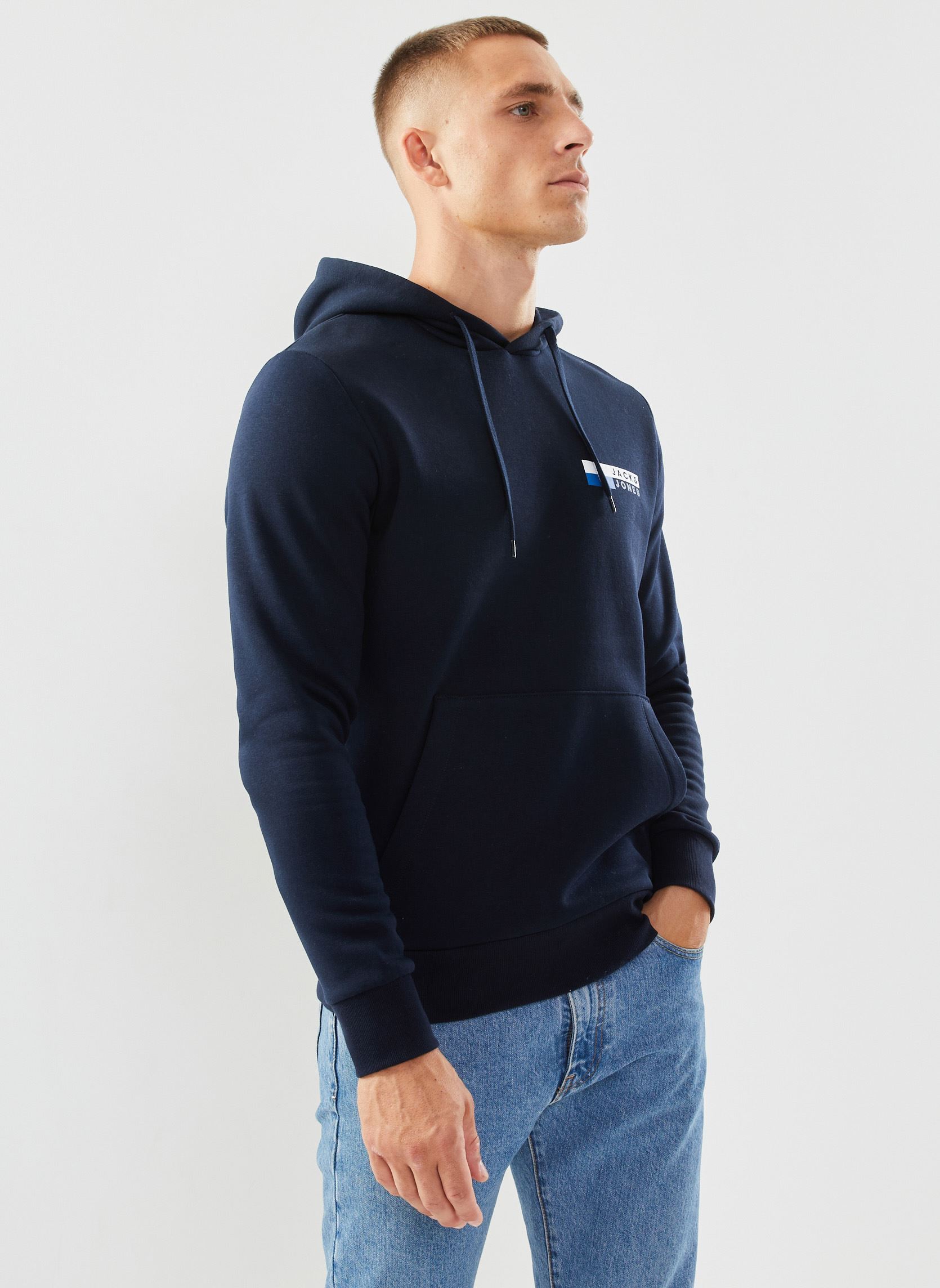 Vêtements Jack & Jones Jjecorp Logo Sweat Hood Play Noos pour Accessoires - vue 2