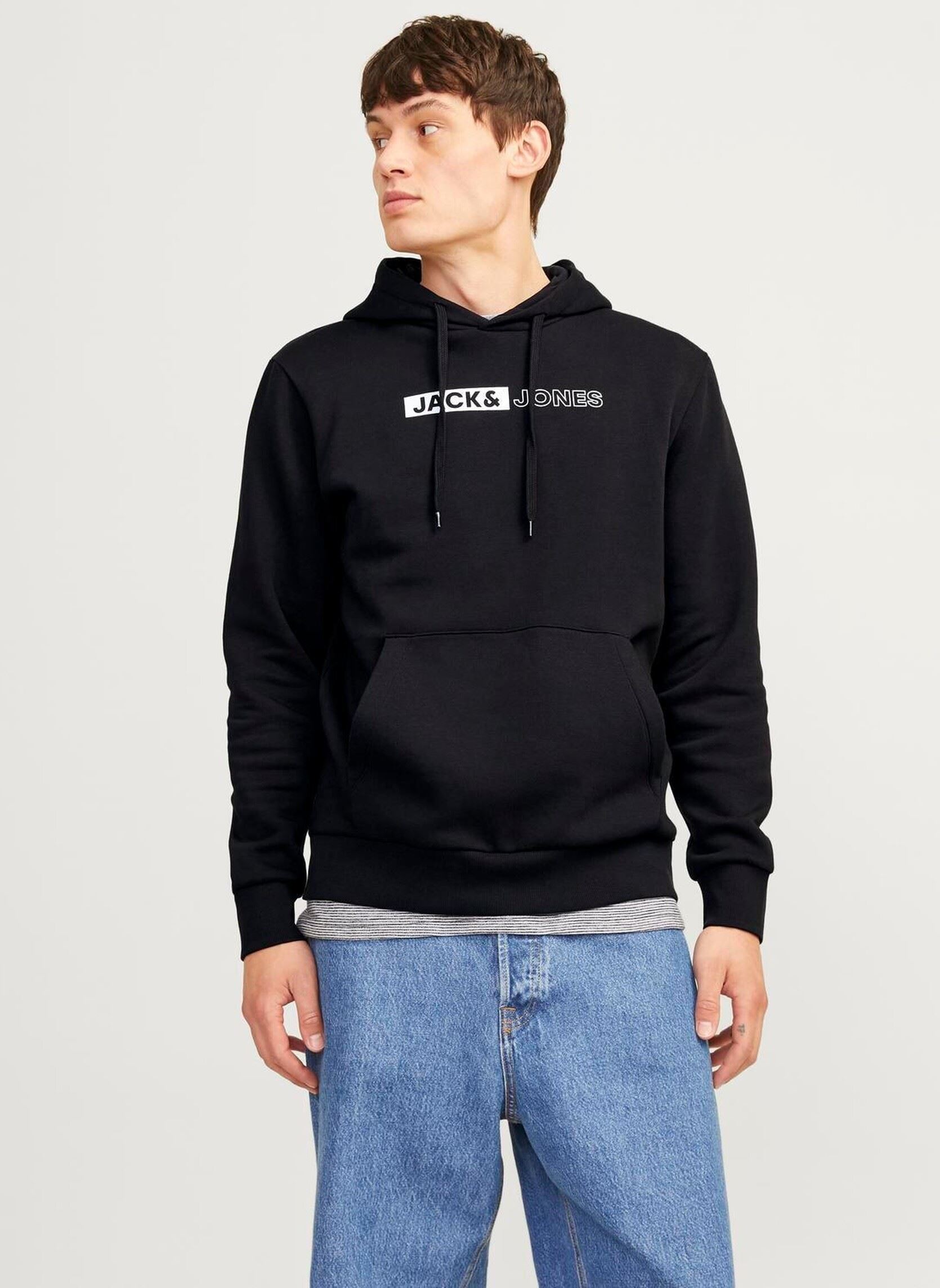 Vêtements Jack & Jones Jjecorp Logo Sweat Hood Play Noos pour Accessoires