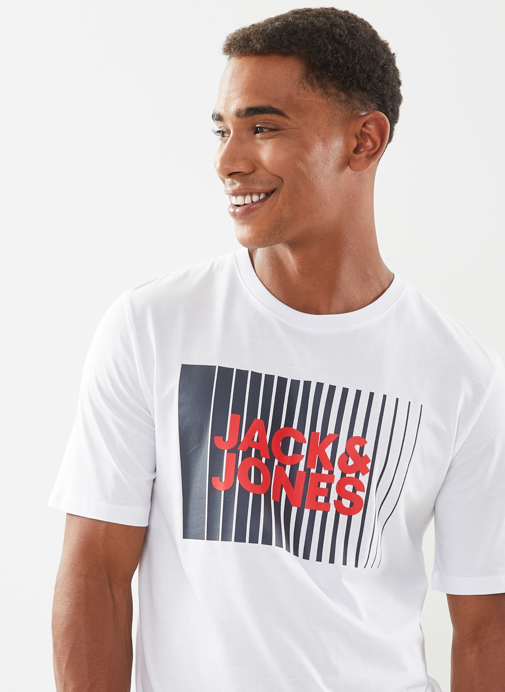 Tee-shirts Jjecorp logo Tee Play SS O-Neck Noos homme blanc Jack & Jones Tee-shirts Jjecorp logo Tee Play SS O-Neck Noos homme blanc WHITE
