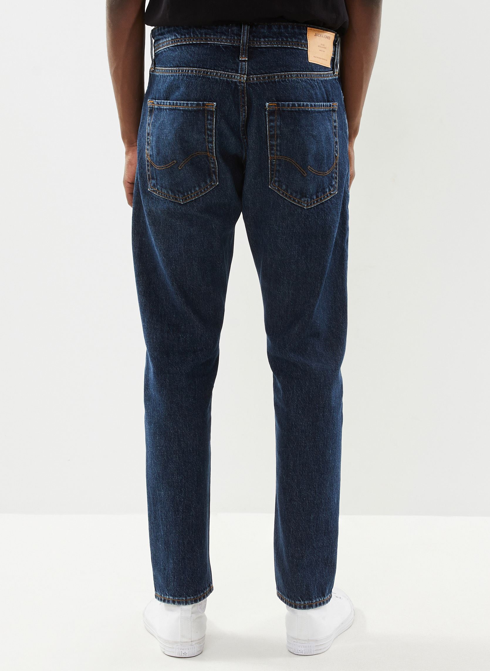 JACK & JONES heren Jeans Jjichris Jjoriginal Am 981 Tc320, zwart denim , 33W / 30L