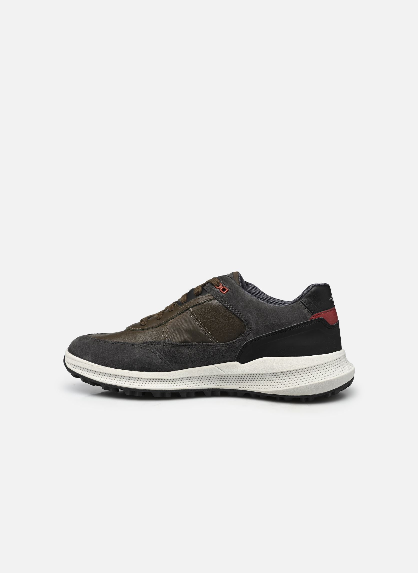 Niedrige Sneaker U PG1X B ABX herren grün Geox Niedrige Sneaker U PG1X B ABX herren grün MILITARY/DK GREY