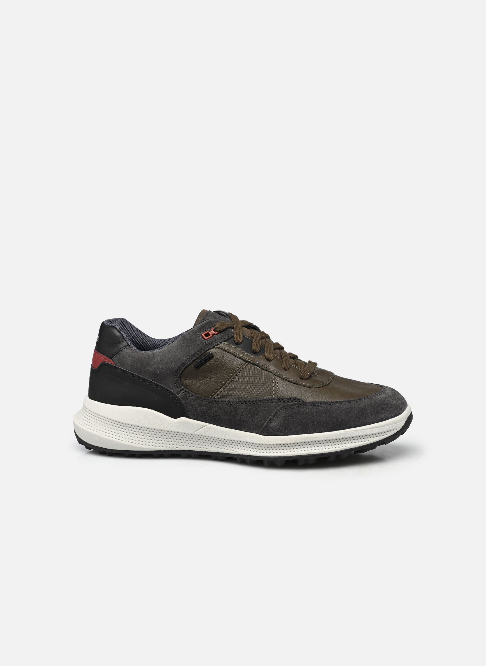 Niedrige Sneaker U PG1X B ABX herren grün Geox Niedrige Sneaker U PG1X B ABX herren grün MILITARY/DK GREY