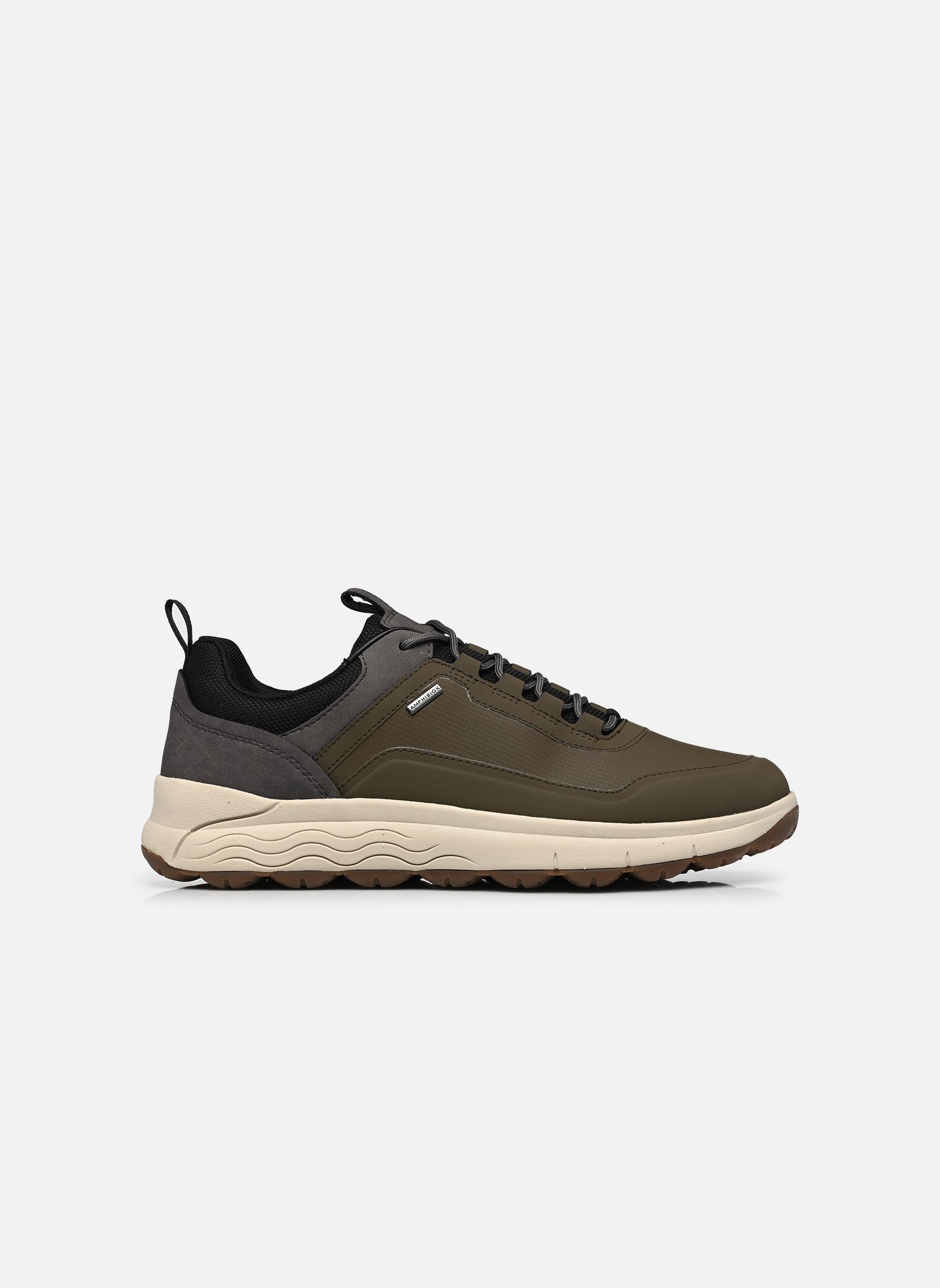 Baskets basses U SPHERICA 4X4 B ABX homme vert Geox Baskets basses U SPHERICA 4X4 B ABX homme vert MILITAIRE