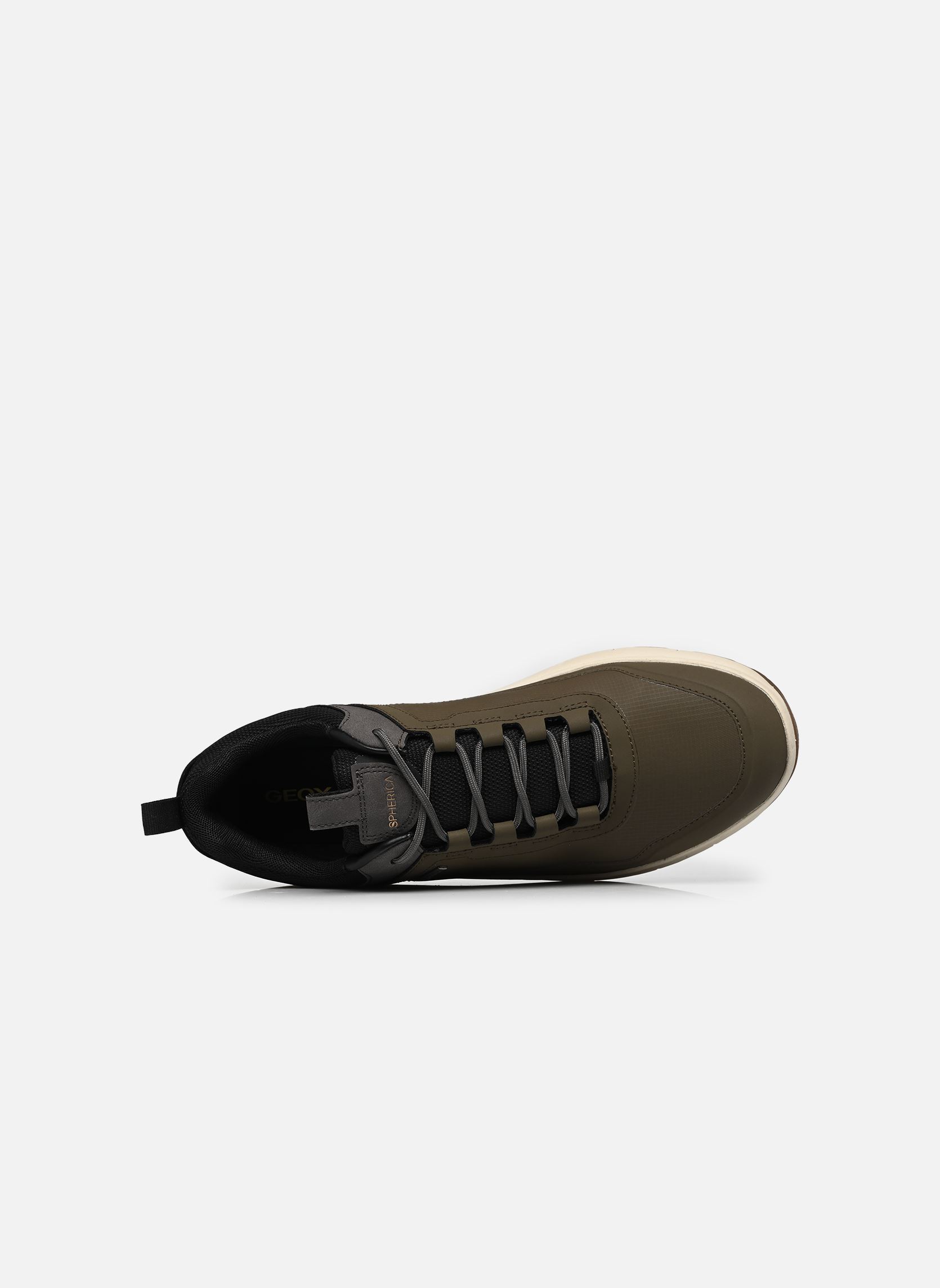 Baskets basses U SPHERICA 4X4 B ABX homme vert Geox Baskets basses U SPHERICA 4X4 B ABX homme vert MILITAIRE
