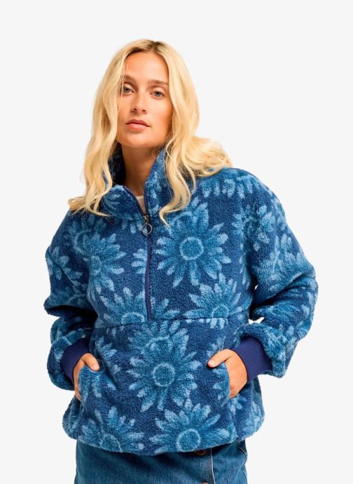 Billabong Fleece-Jacken Time Off damen blau