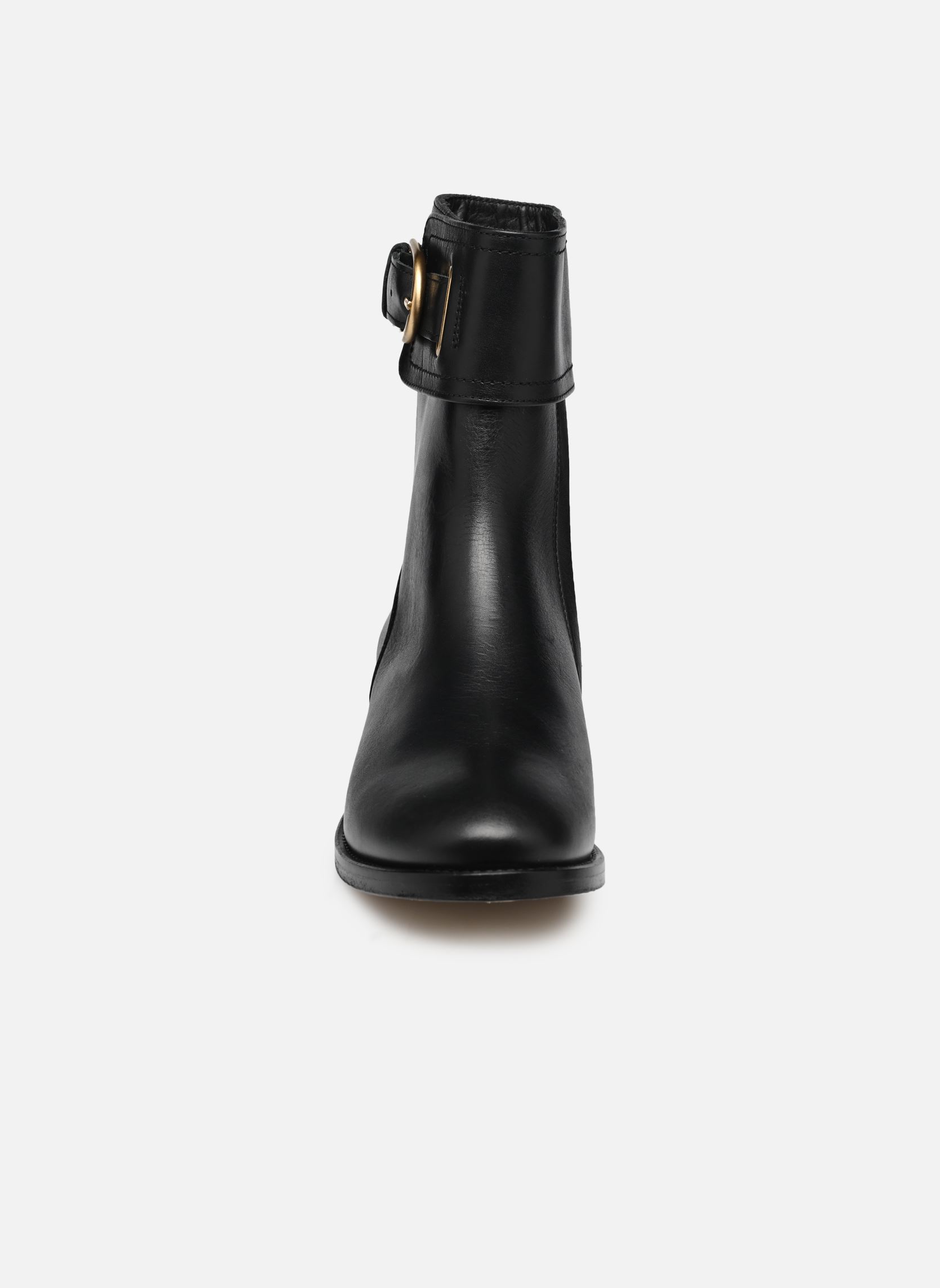 Bottines et boots Bottine Motarde femme noir Vanessa Bruno Bottines et boots Bottine Motarde femme noir NOIR