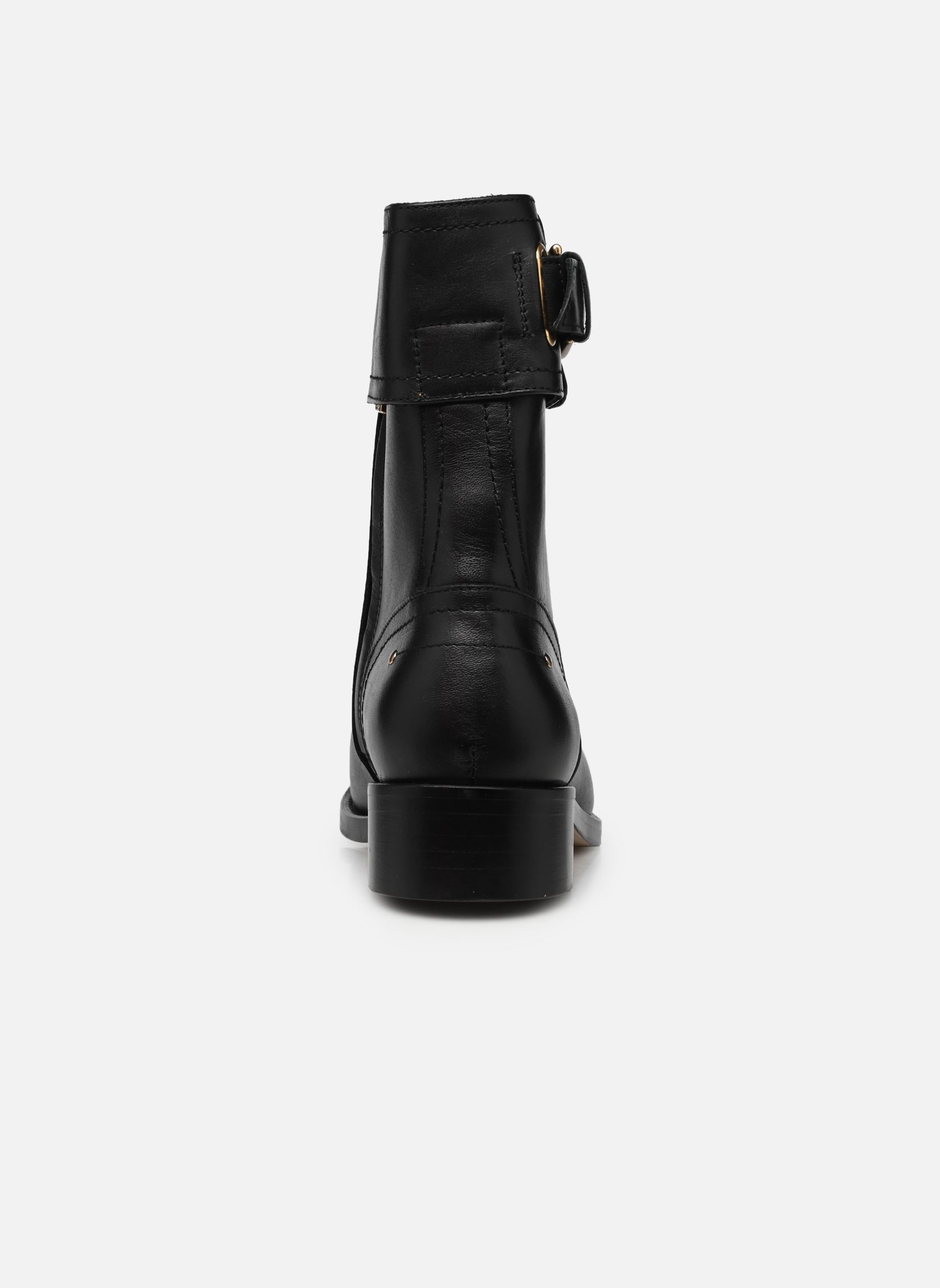 Bottines et boots Bottine Motarde femme noir Vanessa Bruno Bottines et boots Bottine Motarde femme noir NOIR