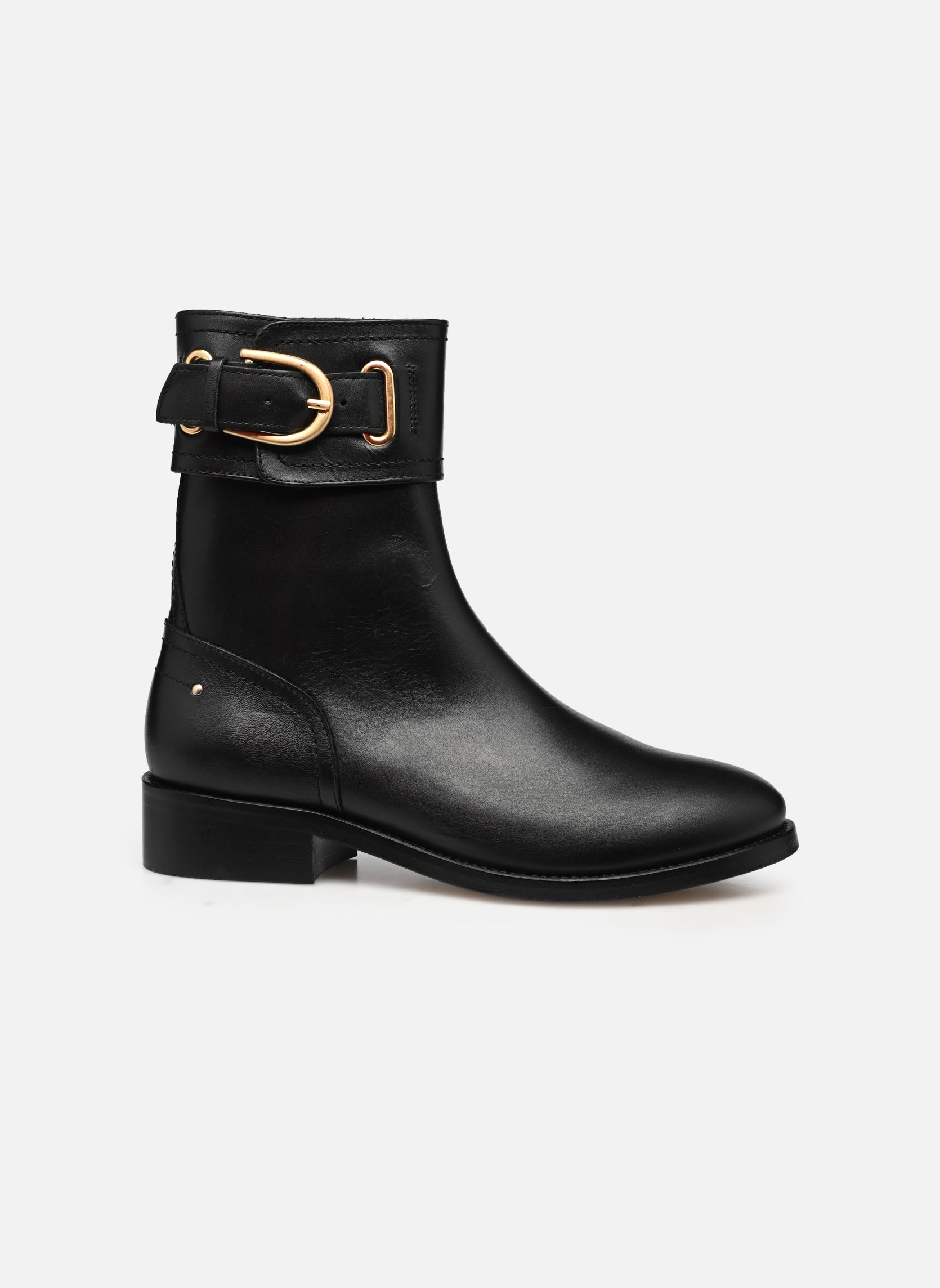 Bottines et boots Bottine Motarde femme noir Vanessa Bruno Bottines et boots Bottine Motarde femme noir NOIR
