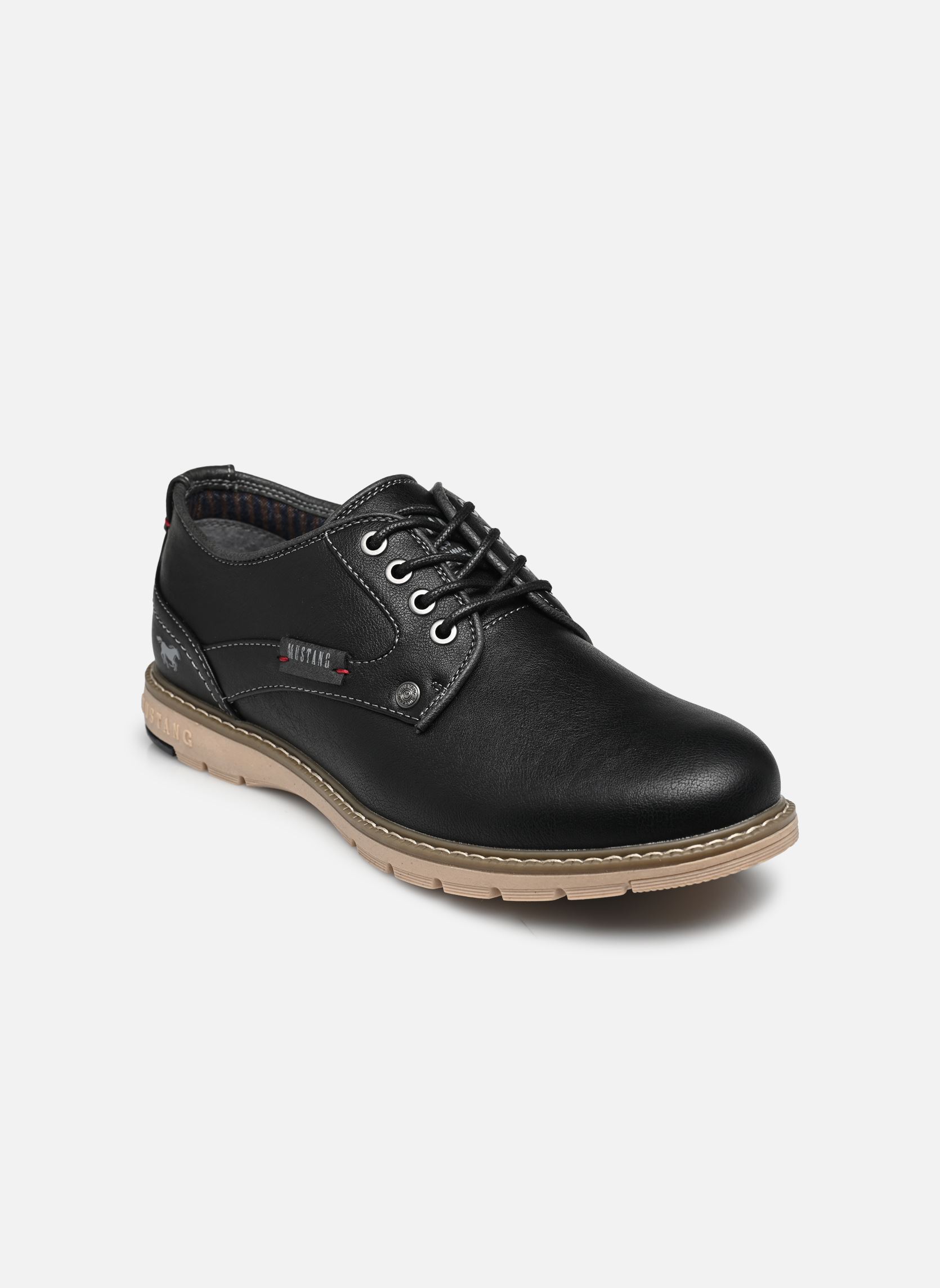 Derbies Trident homme noir Mustang shoes Derbies Trident homme noir Schwarz