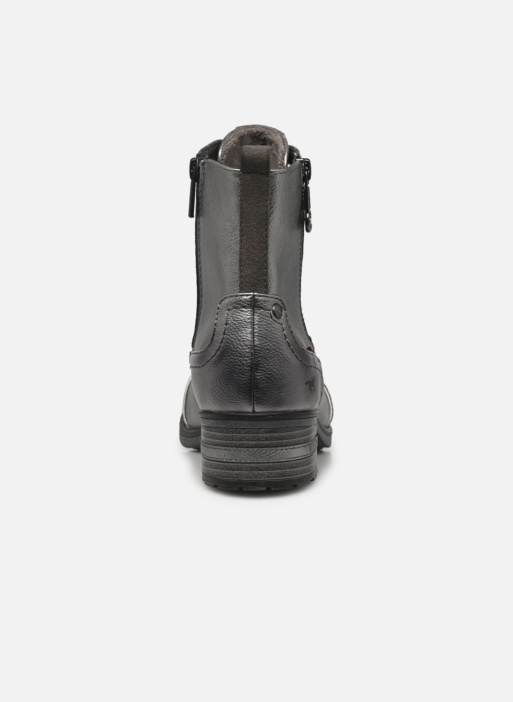 Bottines à lacets Glidie femme argent Mustang shoes Bottines à lacets Glidie femme argent Silber