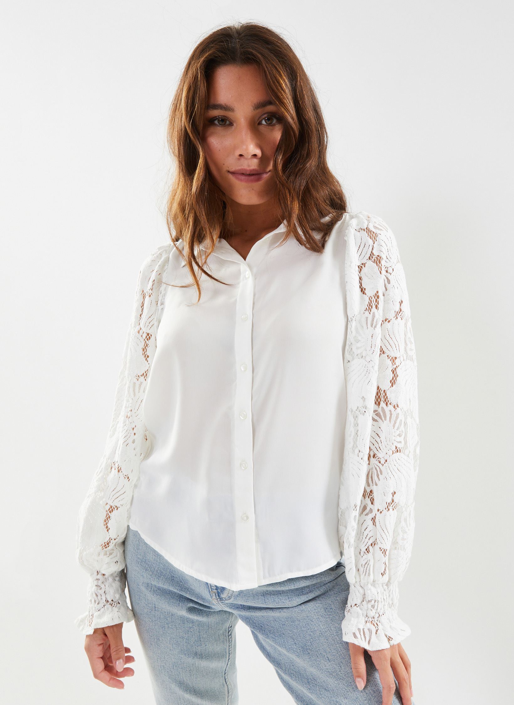 Chemise Vero Moda VMCABENA / SHIRT WVN BTQ EU - vue 3