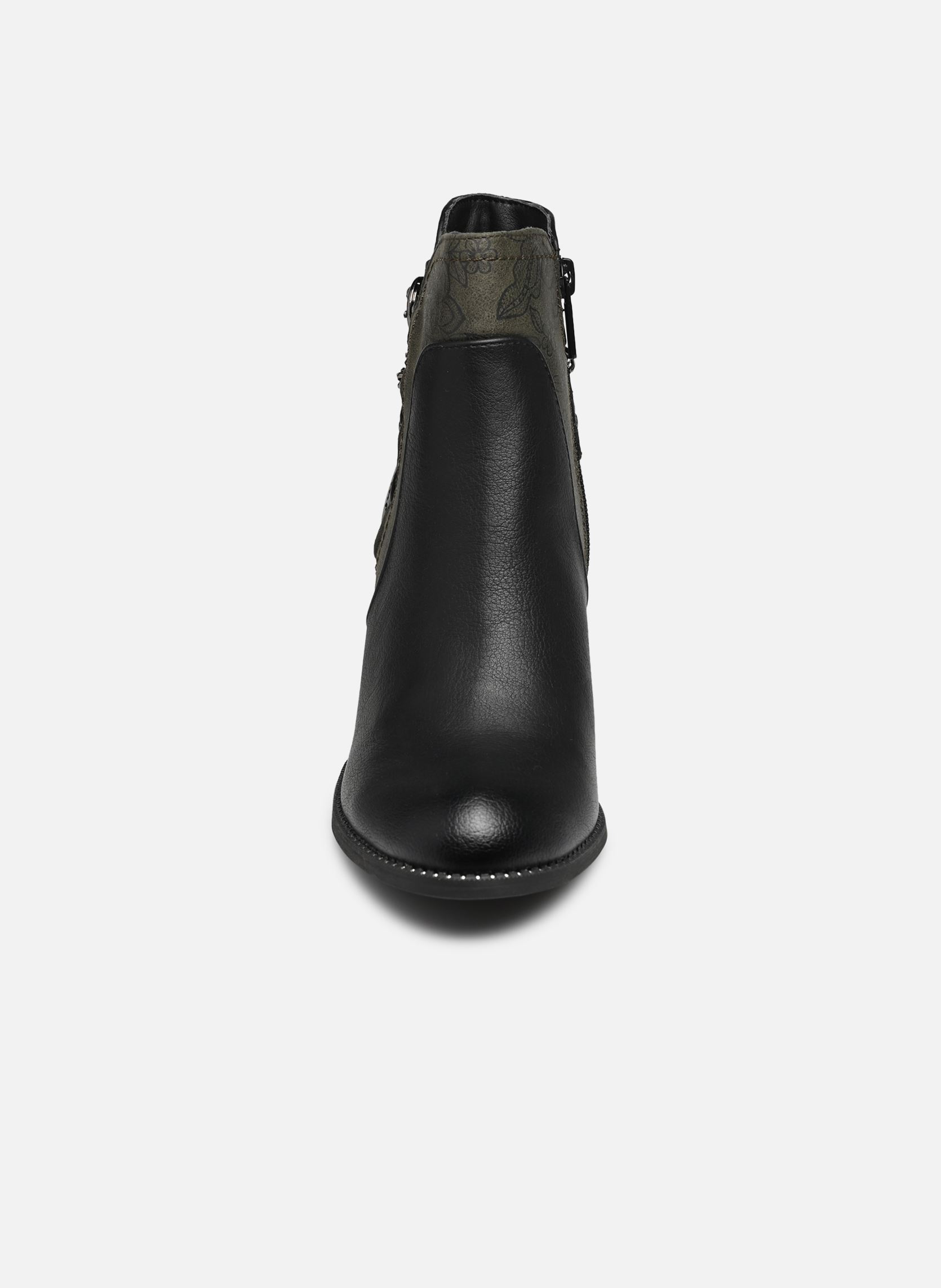 Stiefeletten und Stiefel Katia damen schwarz Mustang shoes Stiefeletten und Stiefel Katia damen schwarz Schwarz/Gruen