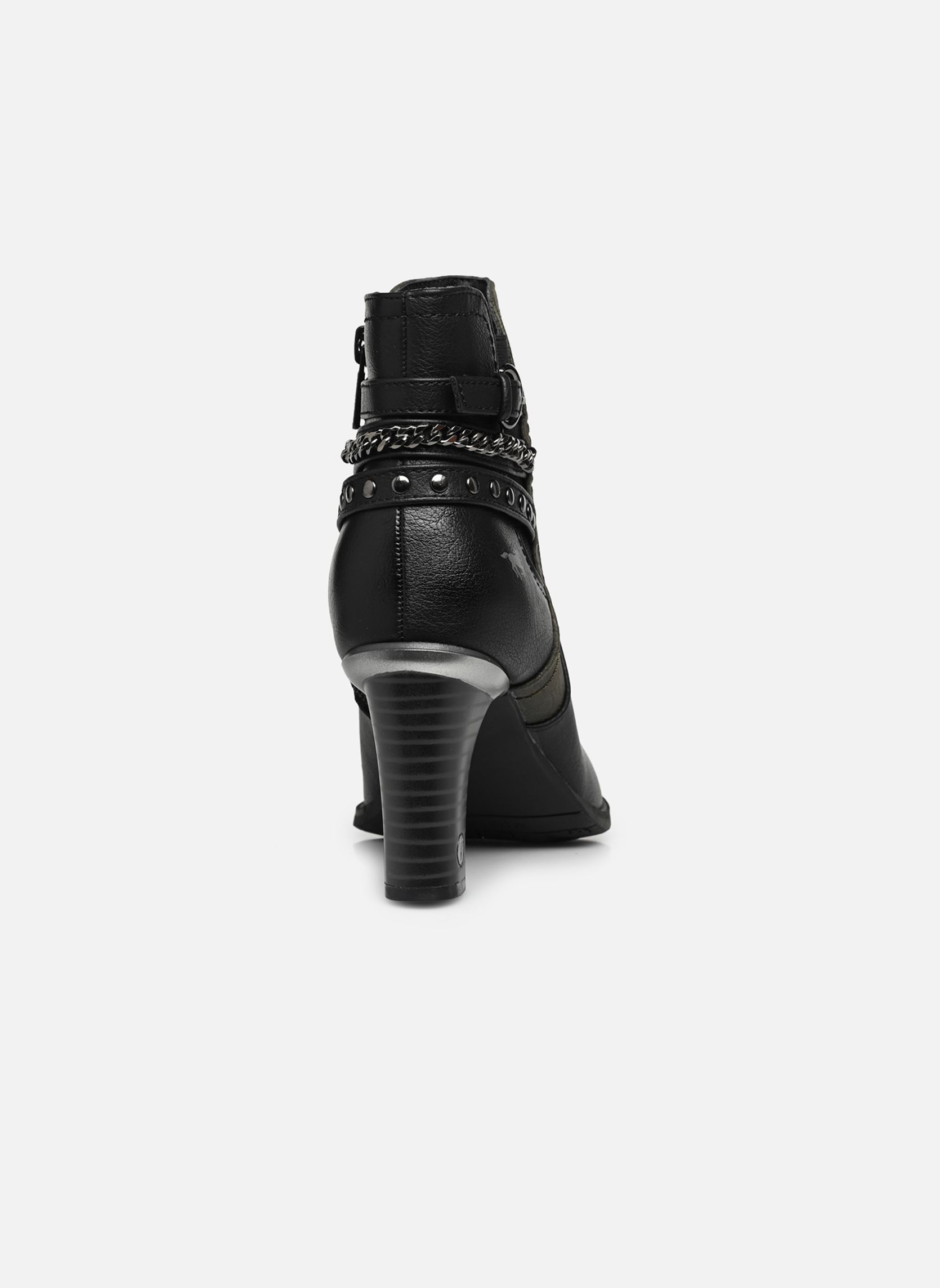Stiefeletten und Stiefel Katia damen schwarz Mustang shoes Stiefeletten und Stiefel Katia damen schwarz Schwarz/Gruen