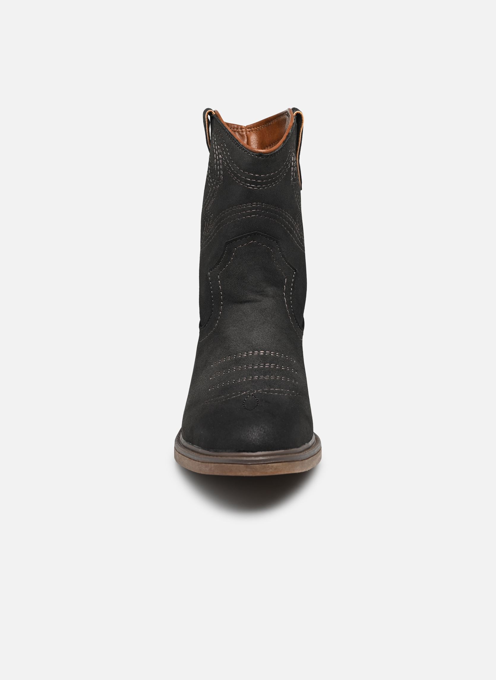 Botines tipo vaquero Klip mujer gris Mustang shoes Botines tipo vaquero Klip mujer gris Dunkelgrau