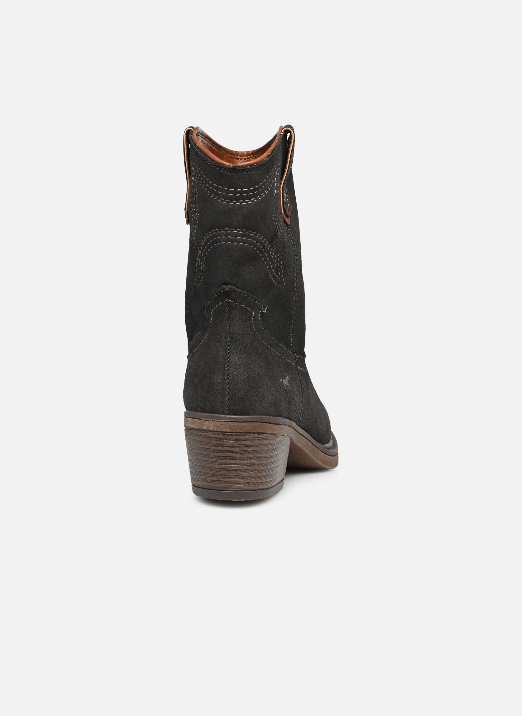 Botines tipo vaquero Klip mujer gris Mustang shoes Botines tipo vaquero Klip mujer gris Dunkelgrau