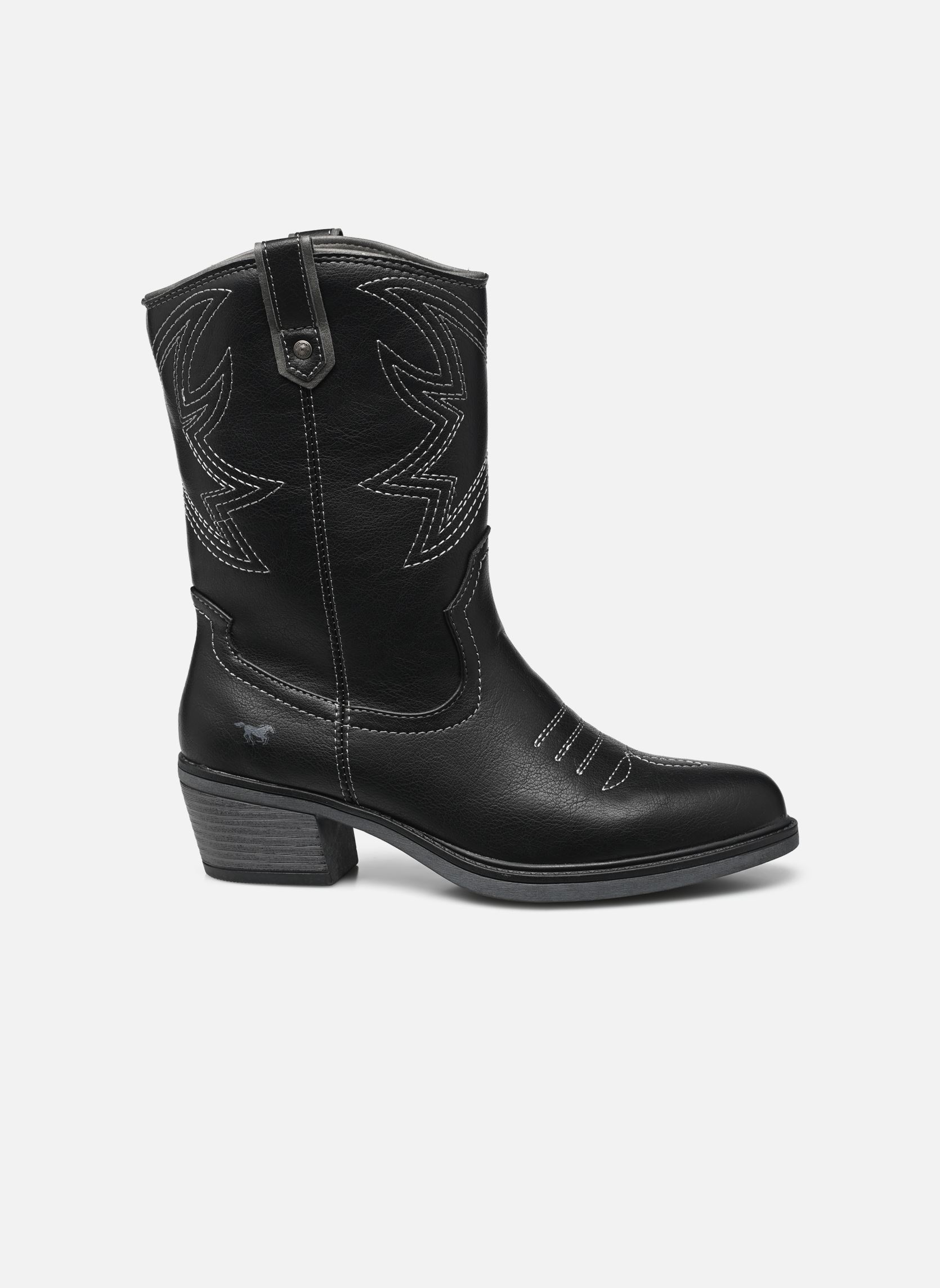 Botines tipo vaquero Kilo mujer negro Mustang shoes Botines tipo vaquero Kilo mujer negro Schwarz