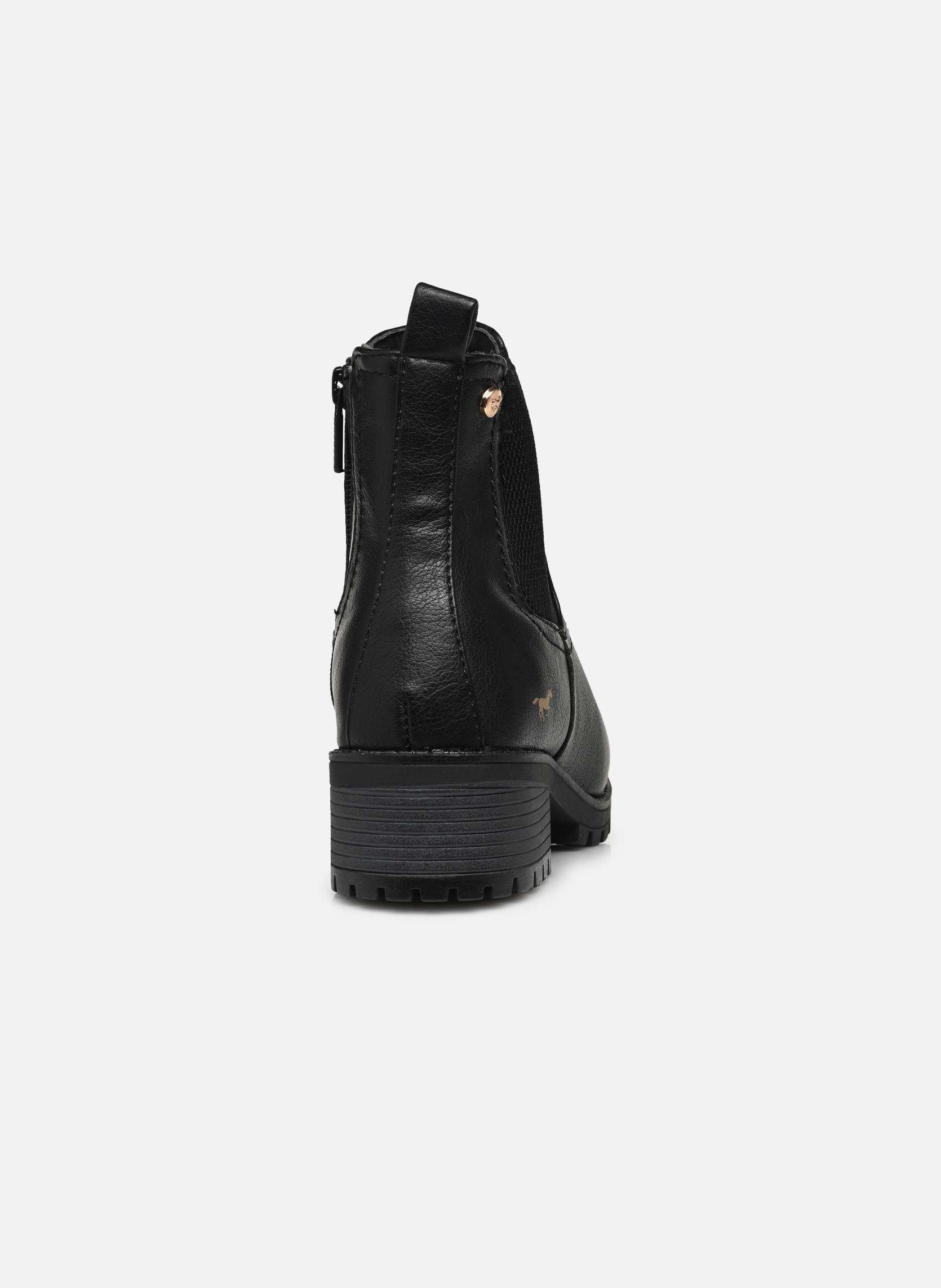 Enkellaarzen en boots Kol dames zwart Mustang shoes Enkellaarzen en boots Kol dames zwart Schwarz
