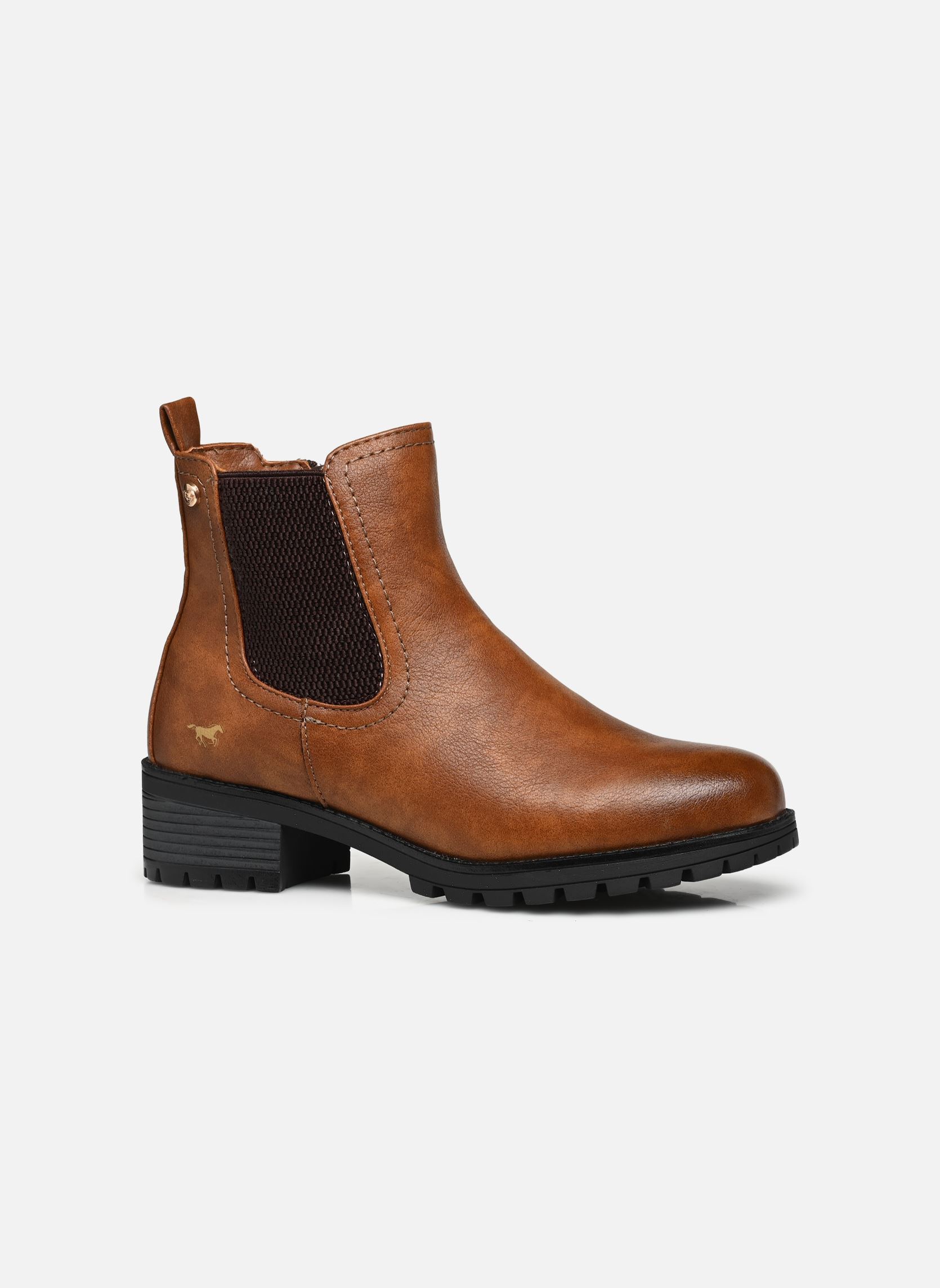 Stiefeletten und Stiefel Kol damen braun Mustang shoes Stiefeletten und Stiefel Kol damen braun Cognac