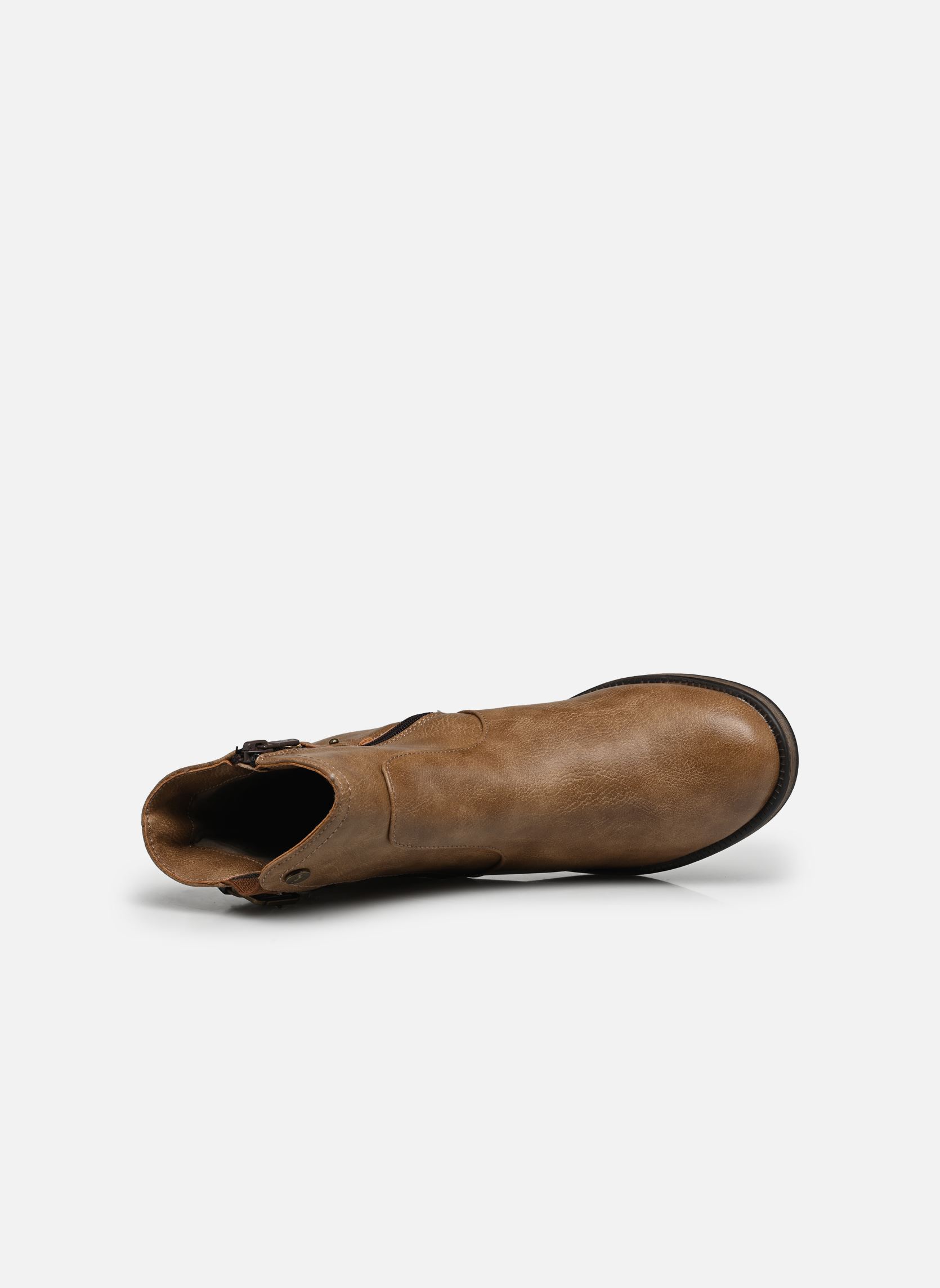 Enkellaarzen en boots Kaie dames bruin Mustang shoes Enkellaarzen en boots Kaie dames bruin Taupe