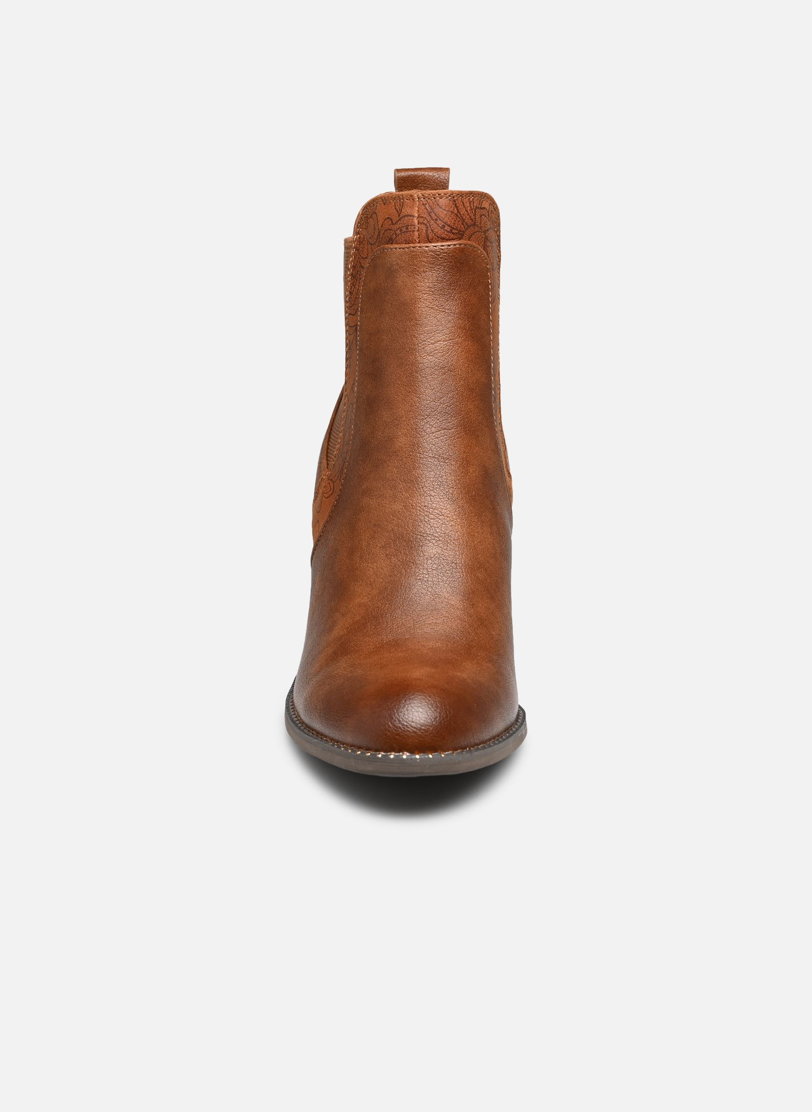 Stiefeletten und Stiefel Kao damen braun Mustang shoes Stiefeletten und Stiefel Kao damen braun Cognac