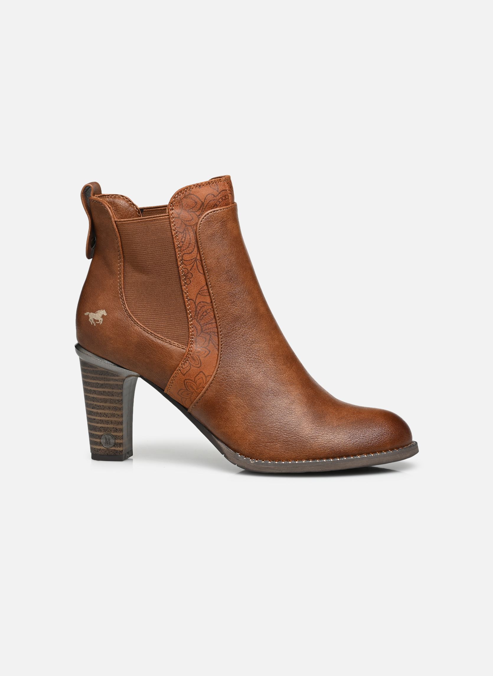 Stiefeletten und Stiefel Kao damen braun Mustang shoes Stiefeletten und Stiefel Kao damen braun Cognac