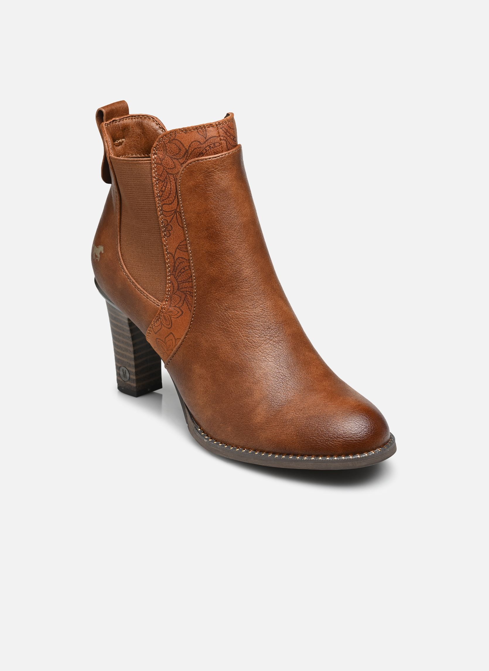 Stiefeletten und Stiefel Kao damen braun Mustang shoes Stiefeletten und Stiefel Kao damen braun Cognac