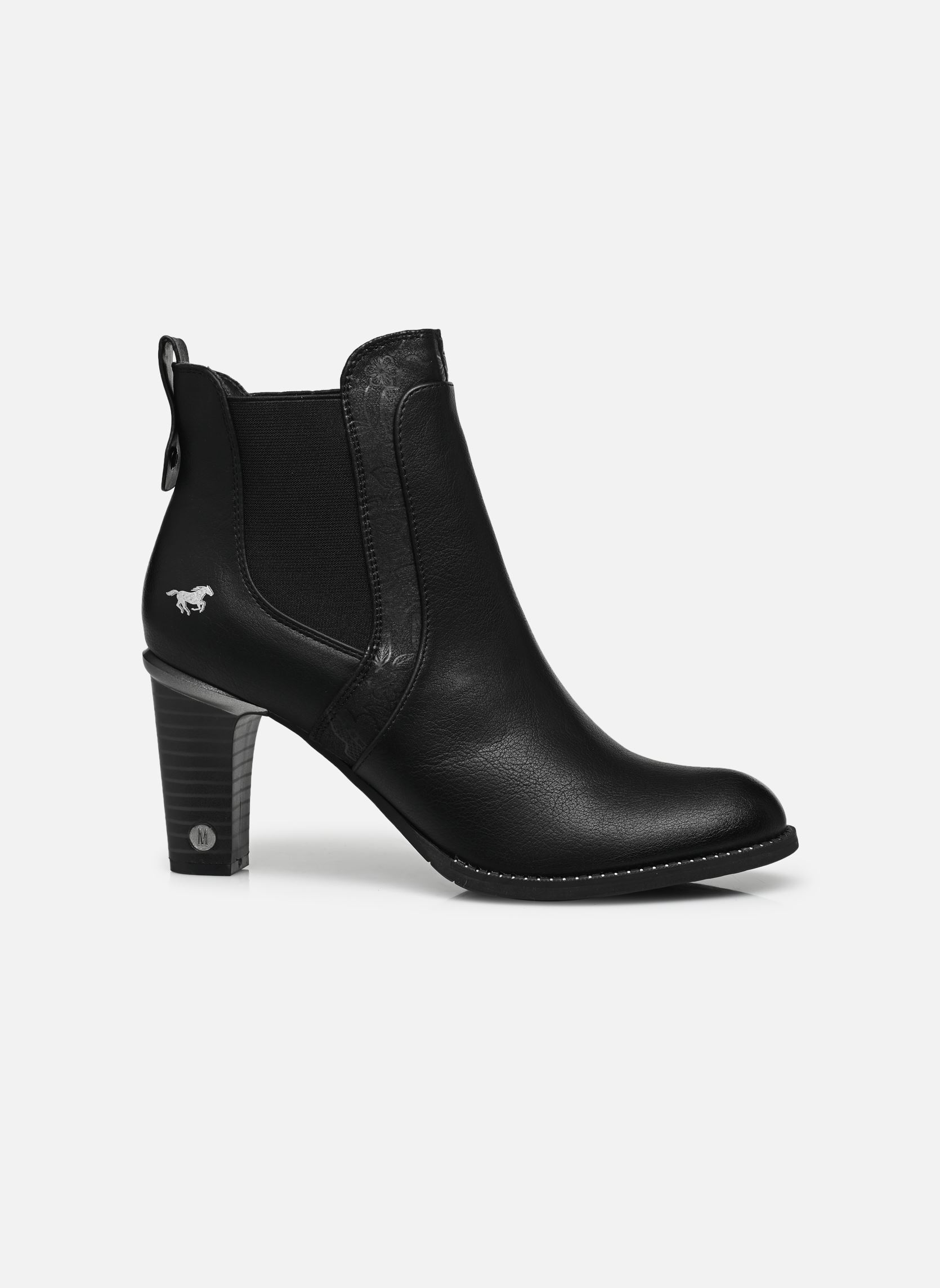 Bottines et boots Kao femme noir Mustang shoes Bottines et boots Kao femme noir Schwarz