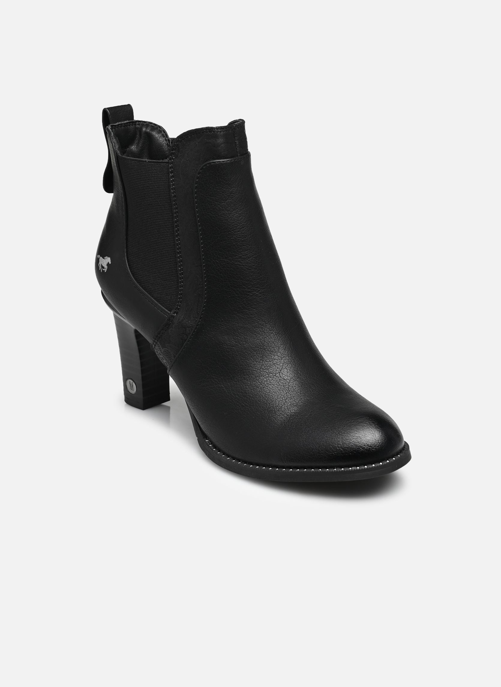 Bottines et boots Kao femme noir Mustang shoes Bottines et boots Kao femme noir Schwarz