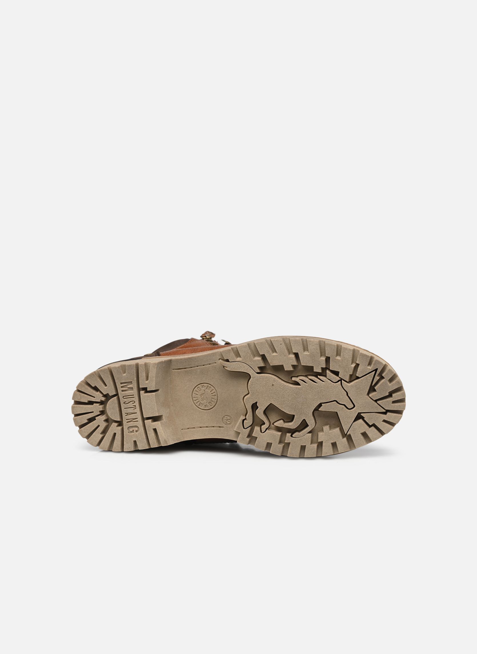 Bottines à lacets Just homme marron Mustang shoes Bottines à lacets Just homme marron Cognac