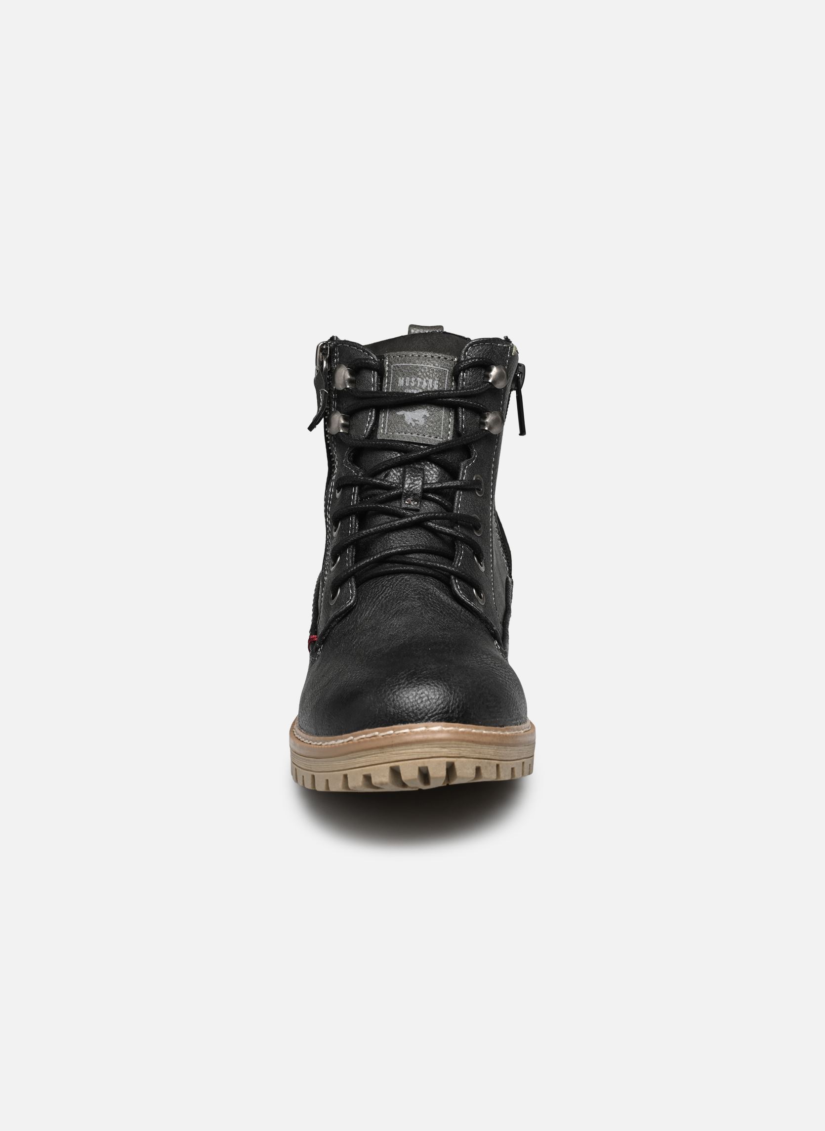 Bottines à lacets Just homme gris Mustang shoes Bottines à lacets Just homme gris Graphit
