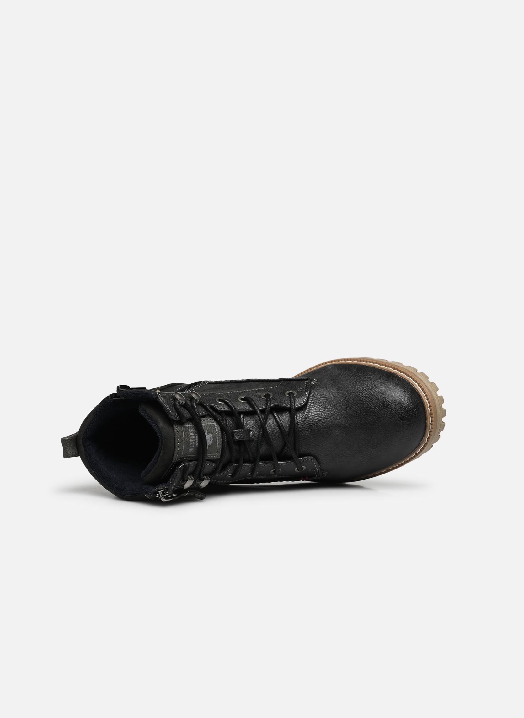 Bottines à lacets Just homme gris Mustang shoes Bottines à lacets Just homme gris Graphit